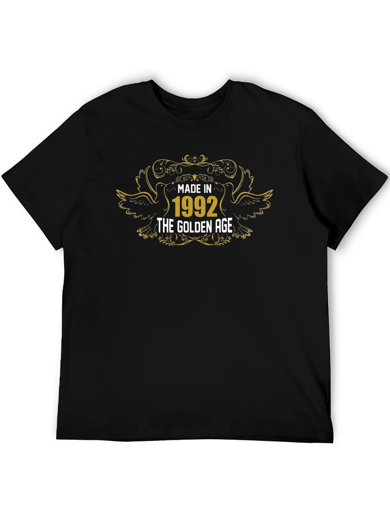 Black Made in 1992 Golden Age T-Shirt view 5