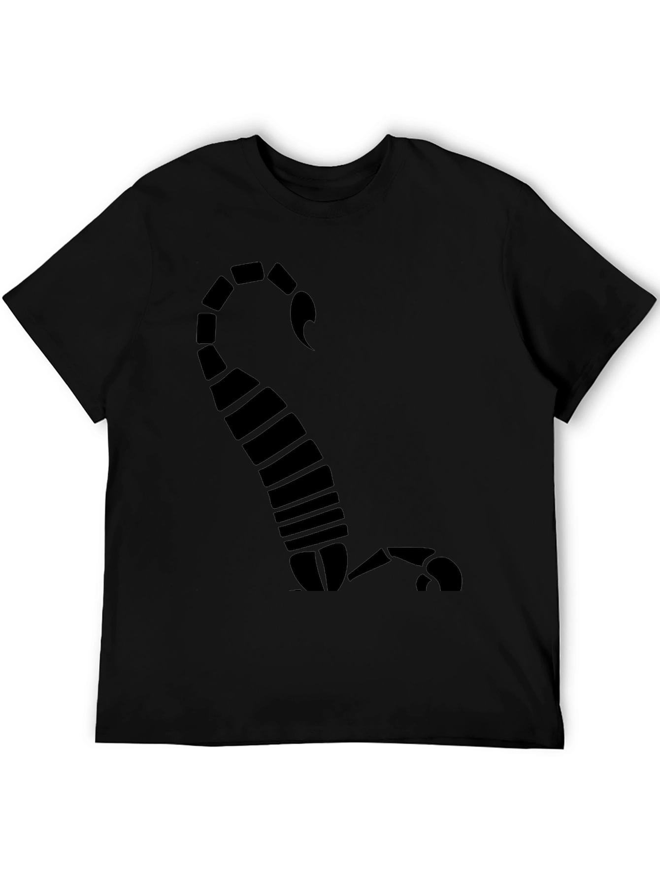 Black Black Scorpion Graphic Tee - Bold Style view 5
