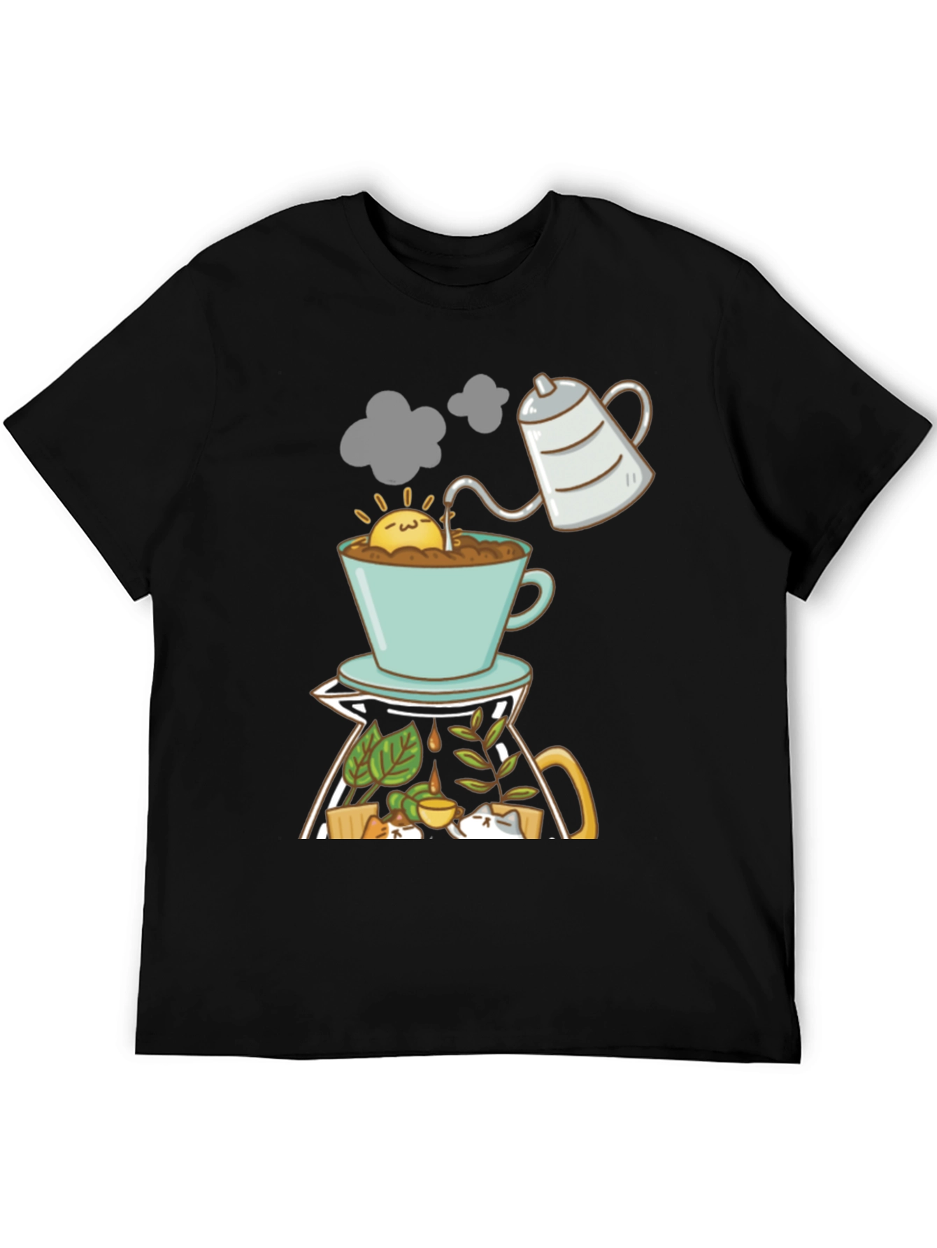 Black Coffee Lover's Brew T-Shirt view 5