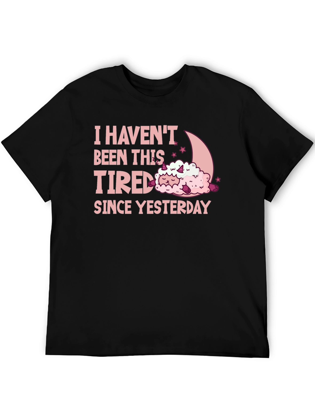 Black I Haven't Been This Tired Graphic Tee view 5