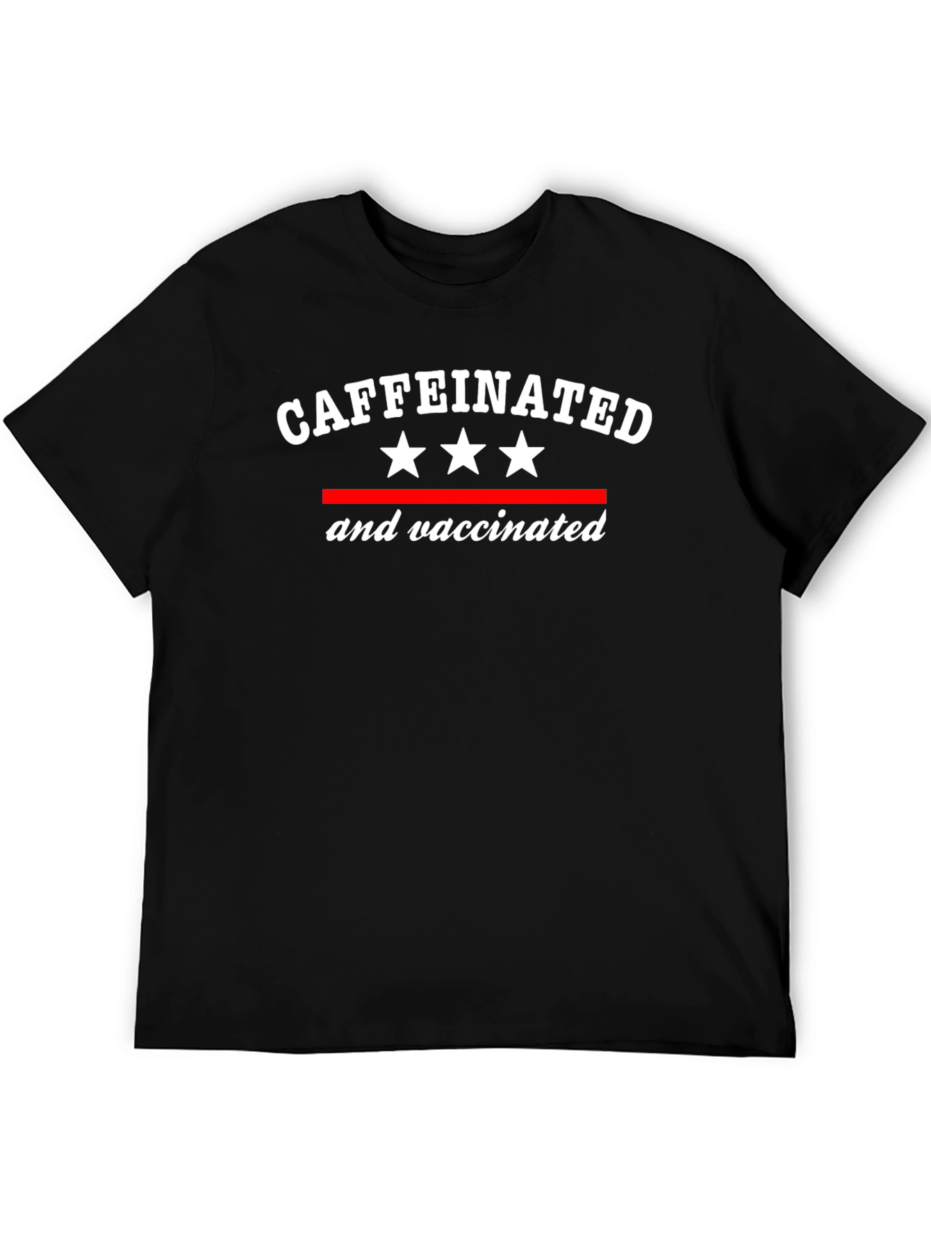 Caffeinated & Vaccinated T-Shirt - 5