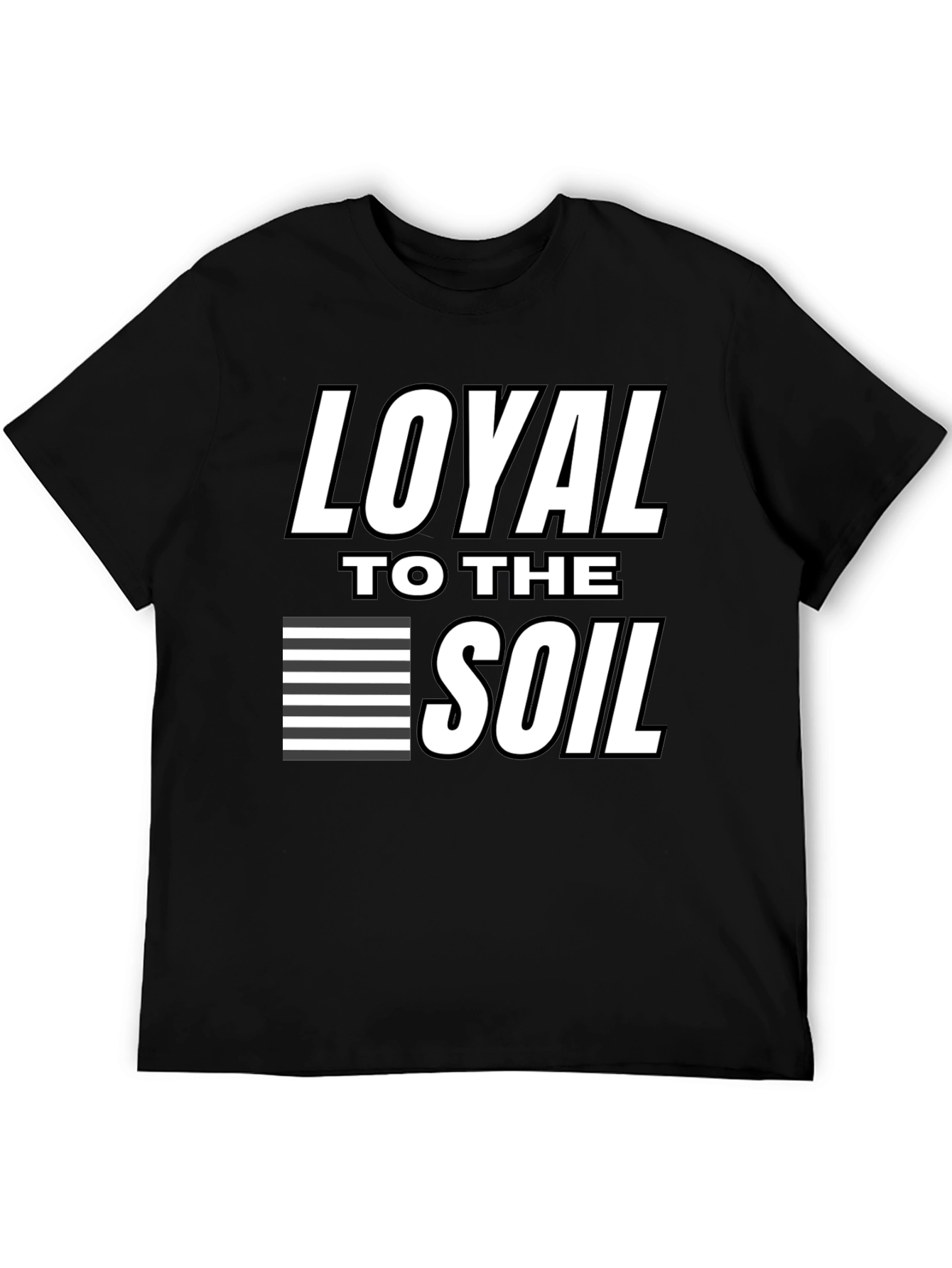Black Loyal to the Soil Graphic Tee - Black view 5