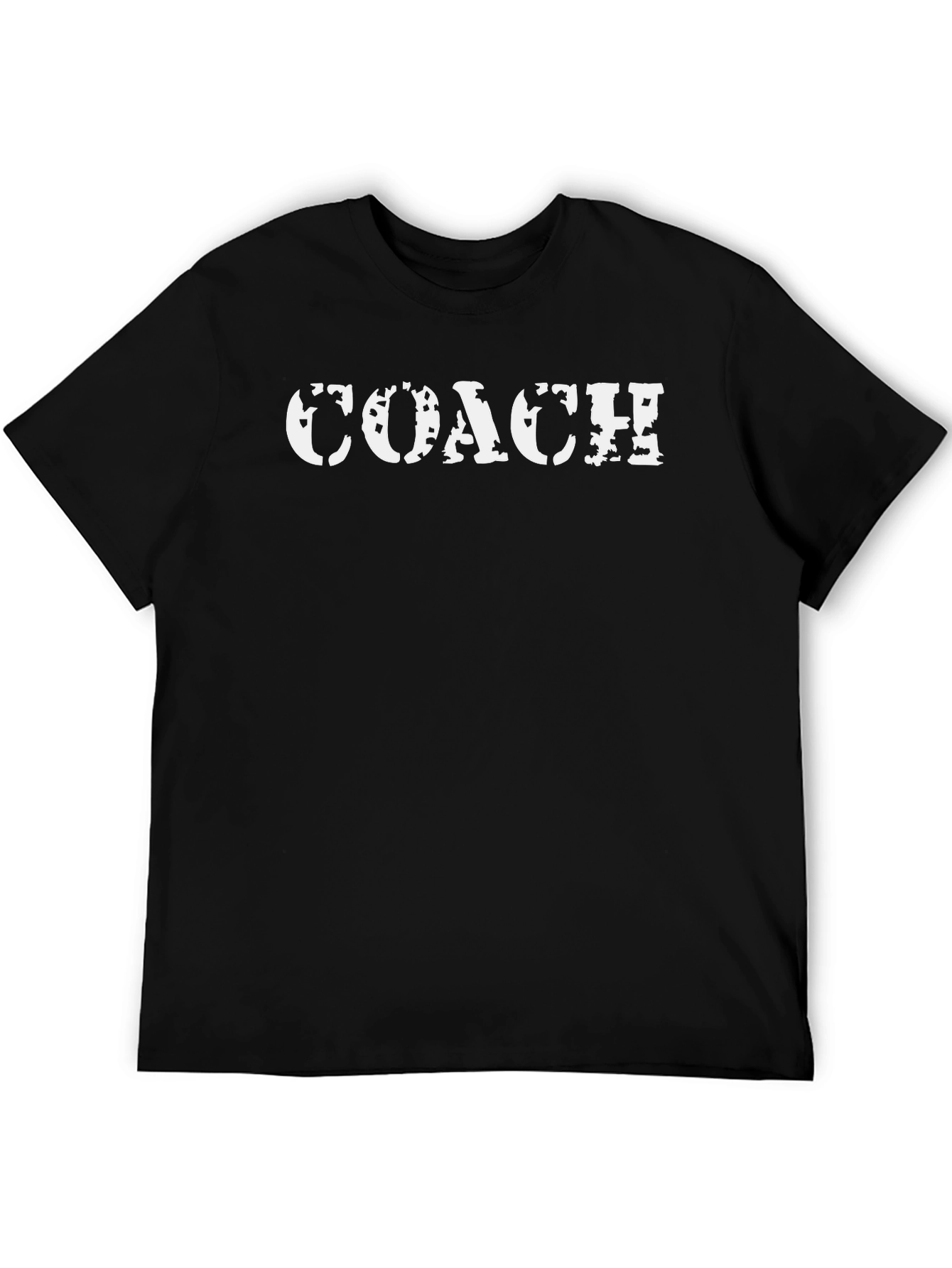 Black Coach T-Shirt - Black Cotton Blend view 5