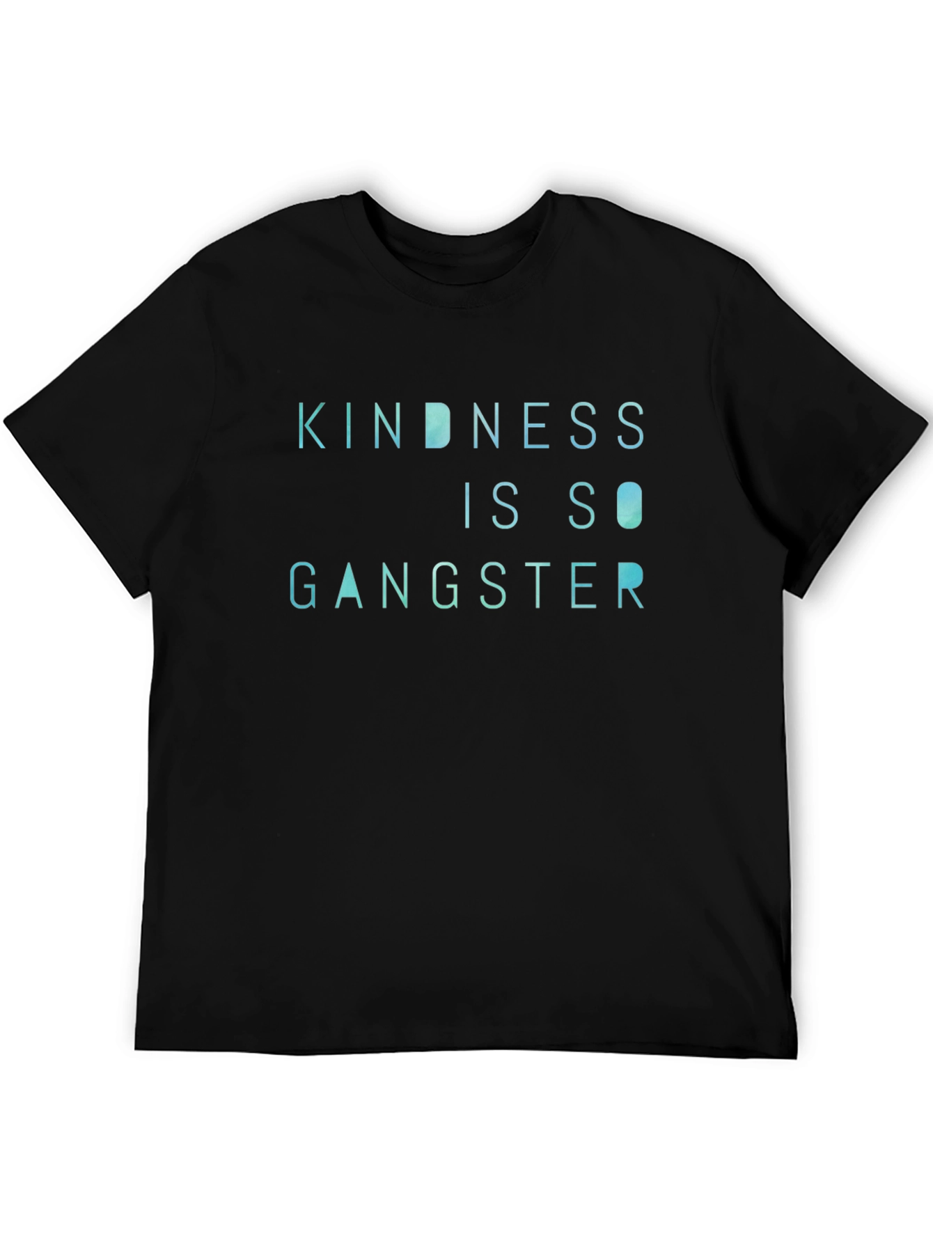 Black Kindness is so Gangster T-Shirt view 5