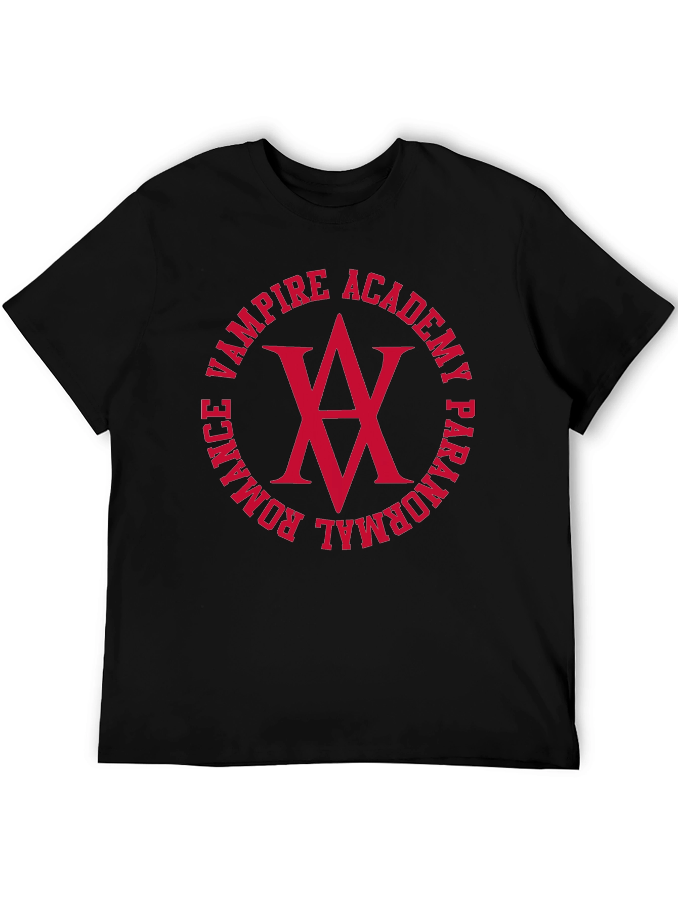 Black Vampire Academy Graphic T-Shirt - Romance Paranormal view 5
