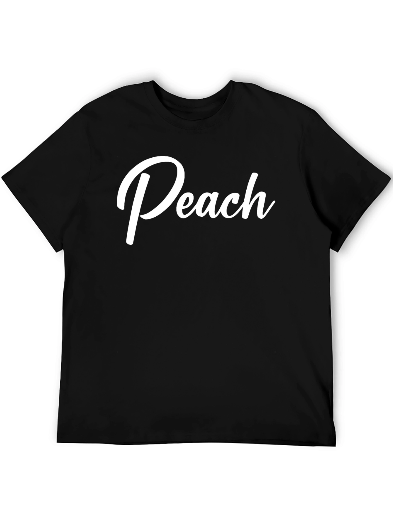 Peach Graphic Tee - Stylish Comfort - 5