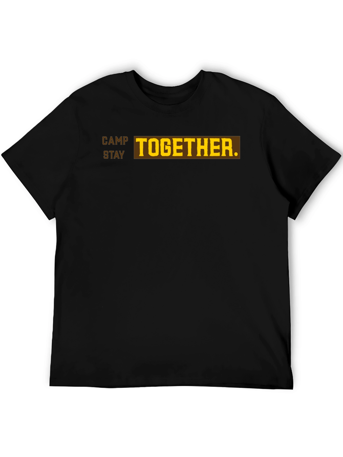 Black Camp Stay Together T-Shirt view 5