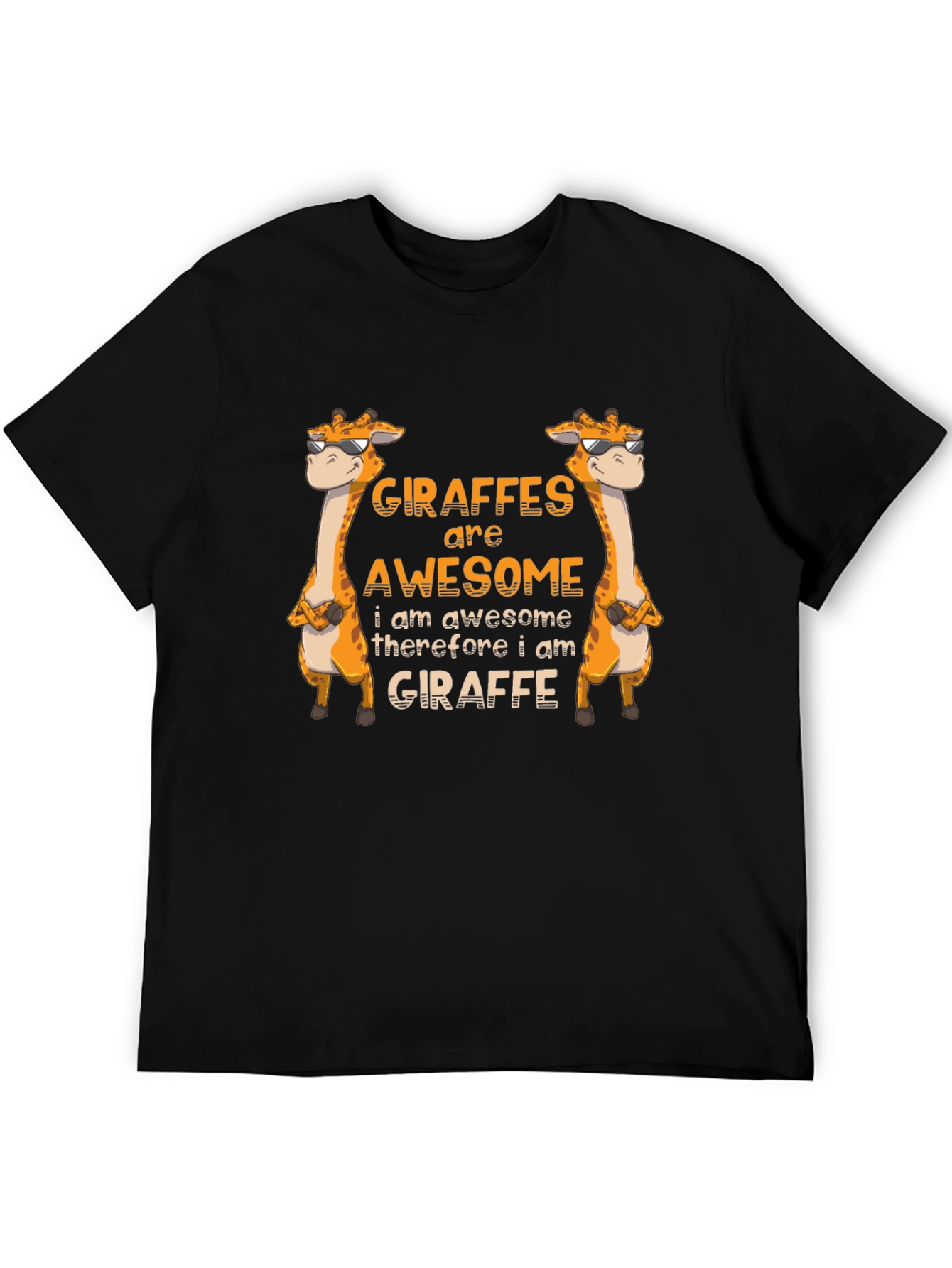 Giraffe Awesome Statement T-Shirt - 5