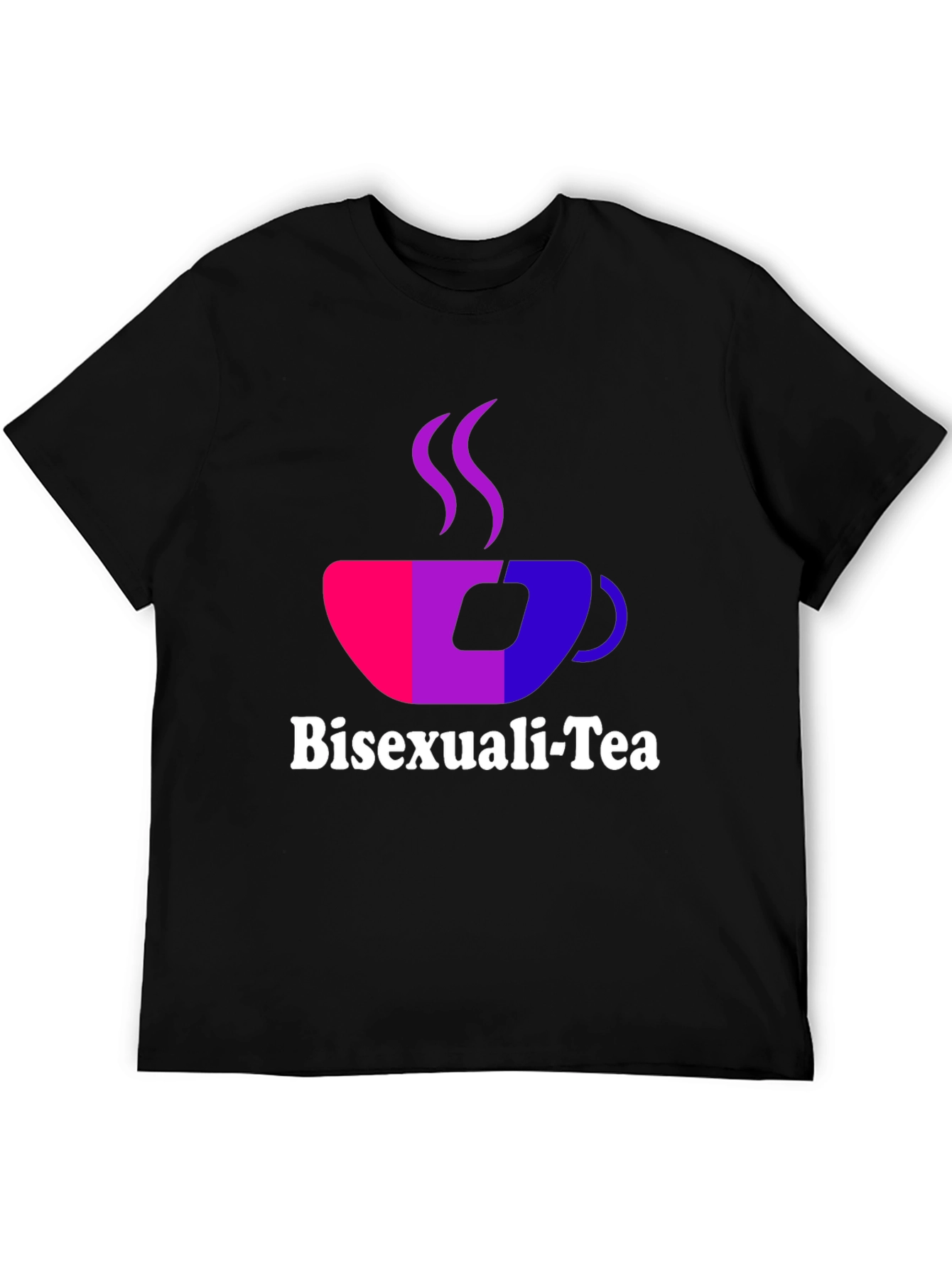 Black Bisexuali-Tea Graphic T-Shirt view 5