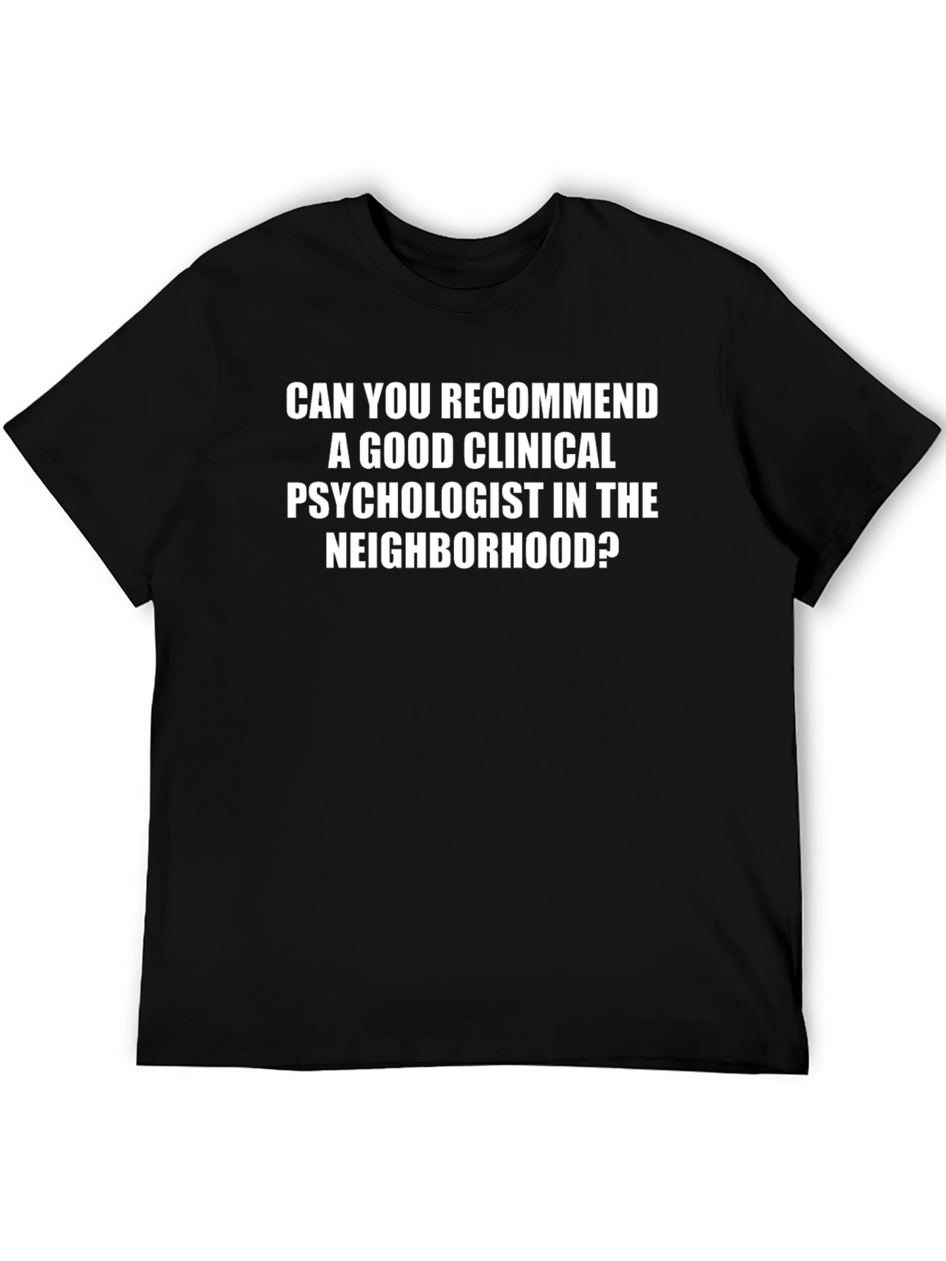 Black Clinical Psychologist T-Shirt view 5