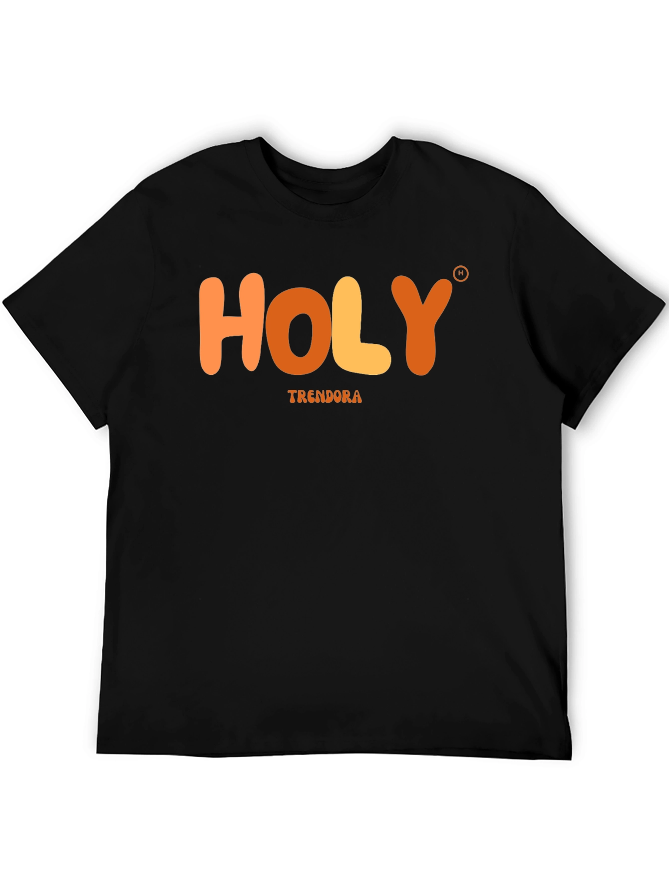 Black Holy Trendora Graphic T-Shirt - Black view 5