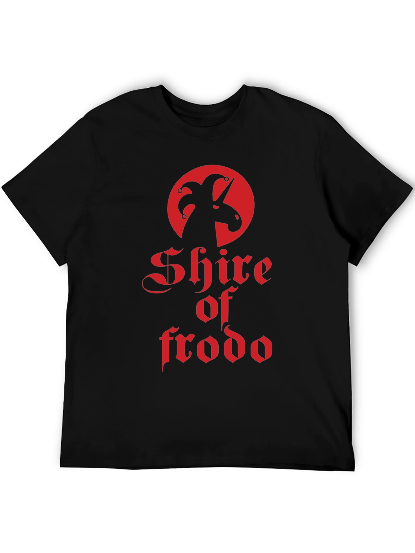 Black Shire of Frodo T-Shirt view 5