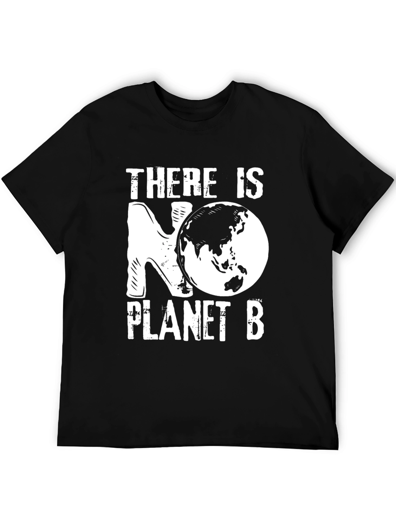 Black There is No Planet B Graphic T-Shirt view 5
