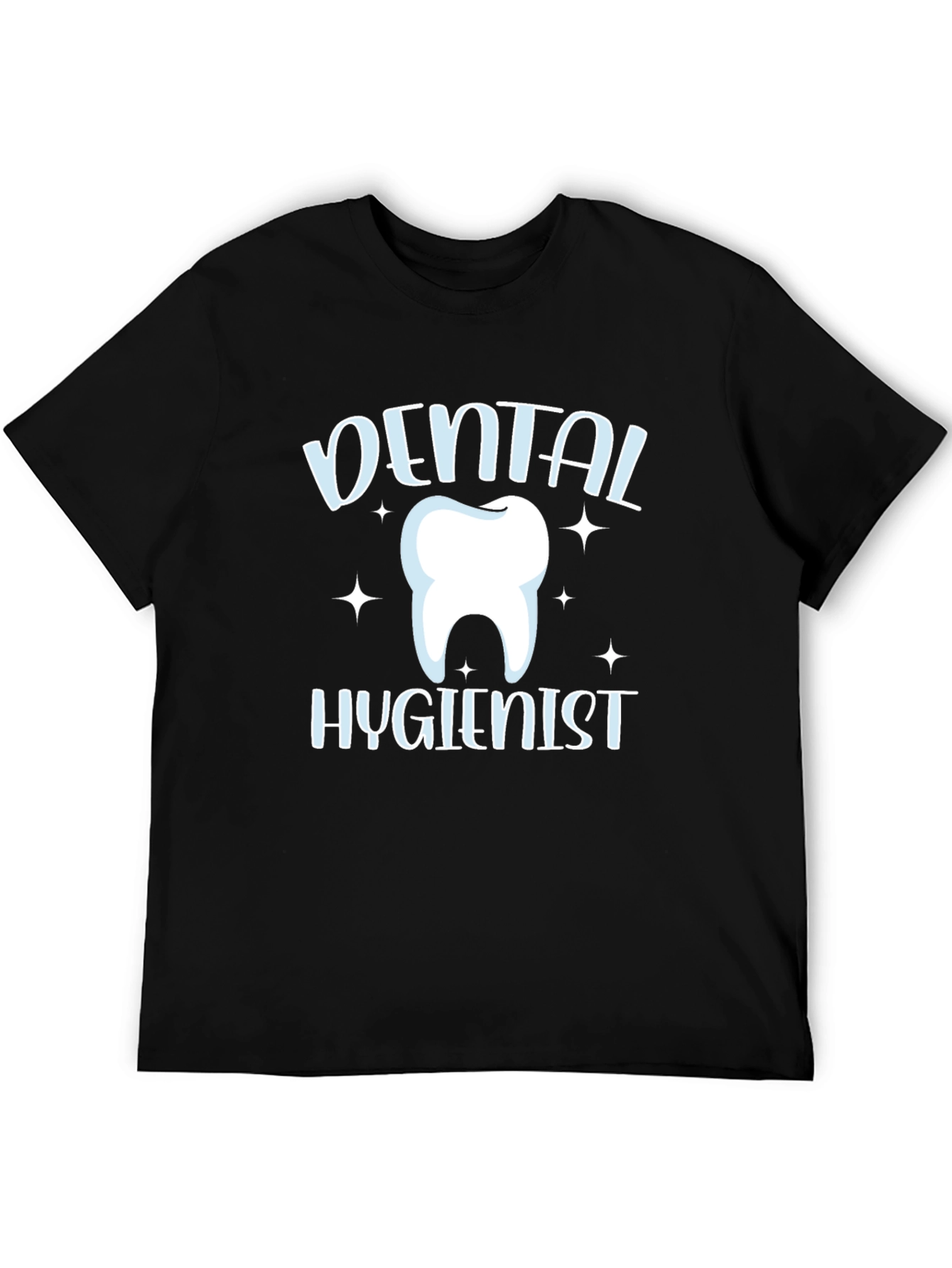 Black Dental Hygienist T-Shirt - Stylish & Comfortable view 5