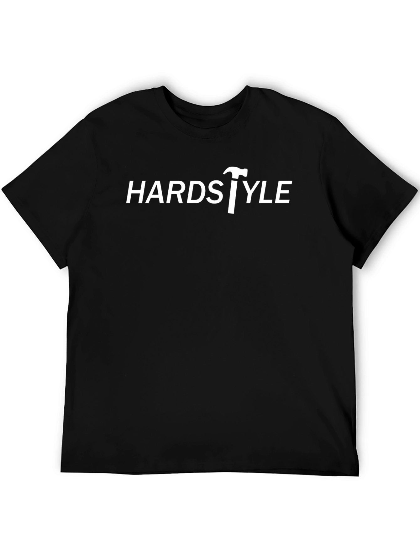 Black Hardstyle Graphic Tee - Hammer Style view 5