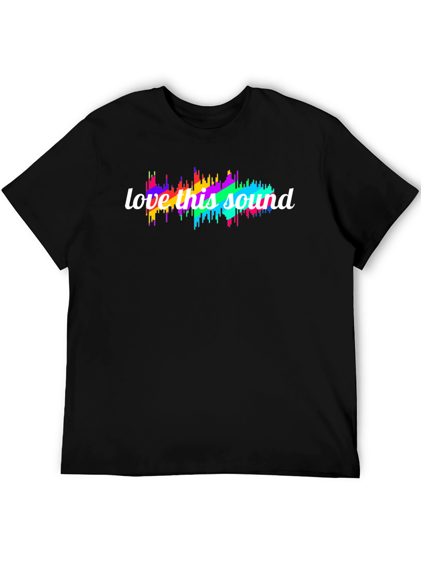 Love This Sound Graphic Tee - Vibrant Music Lover Shirt - 5