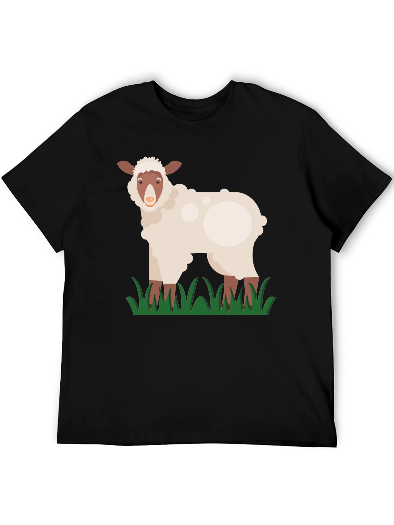 Black Sheep Graphic T-Shirt - Black Cotton Tee view 5