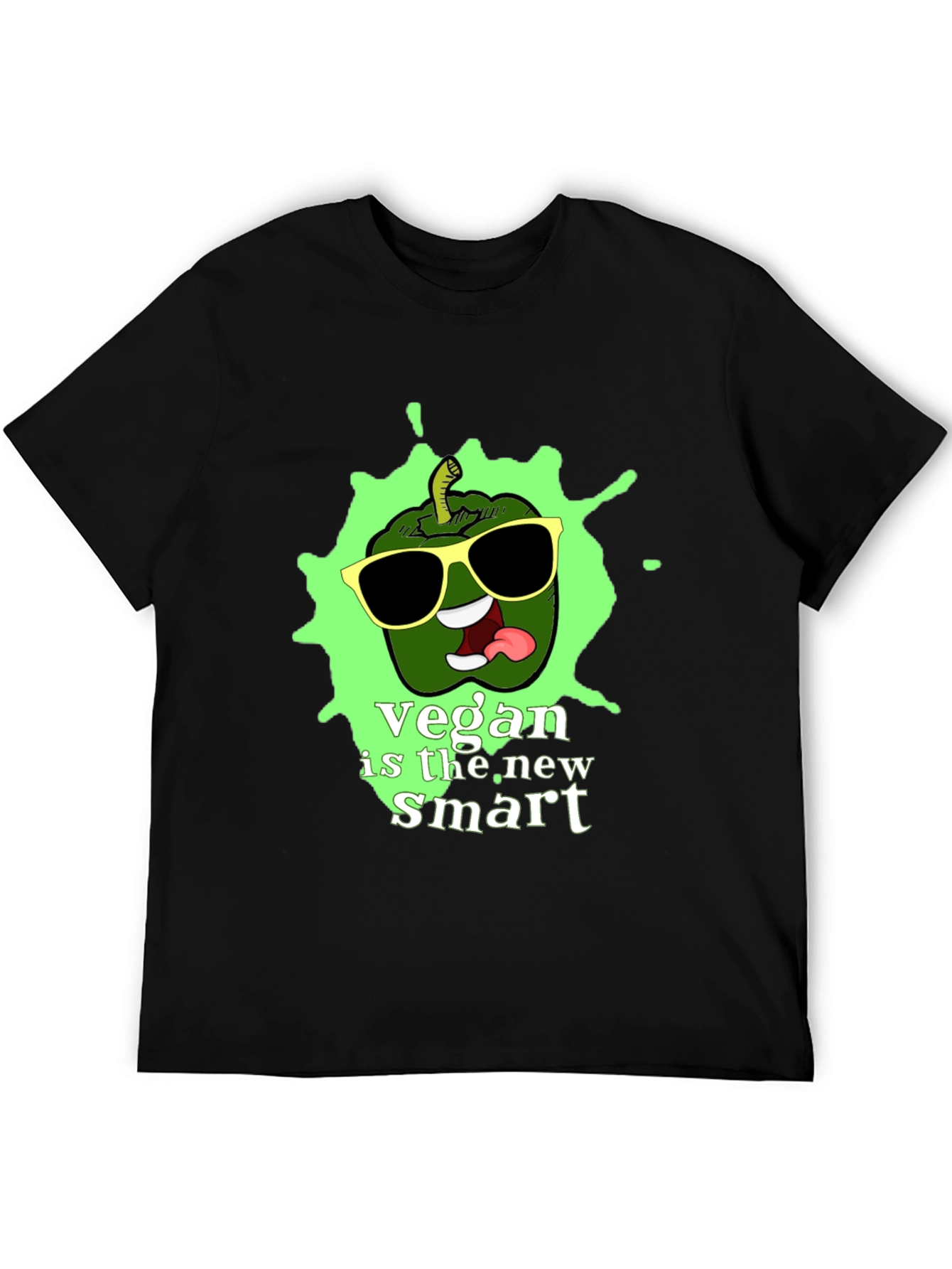 Black Vegan Is the New Smart T-Shirt view 5