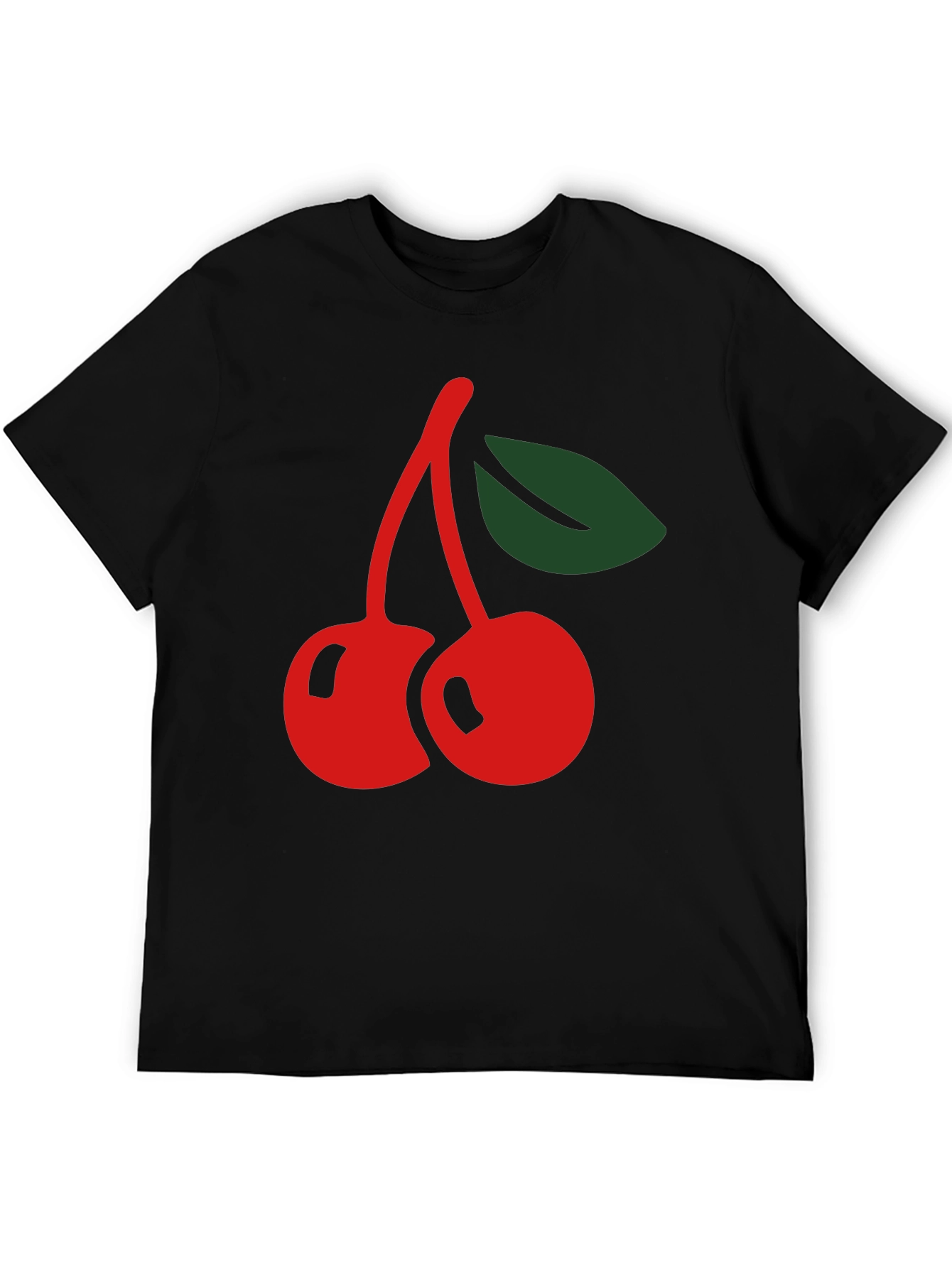 Black Cherry Graphic Black T-Shirt view 5