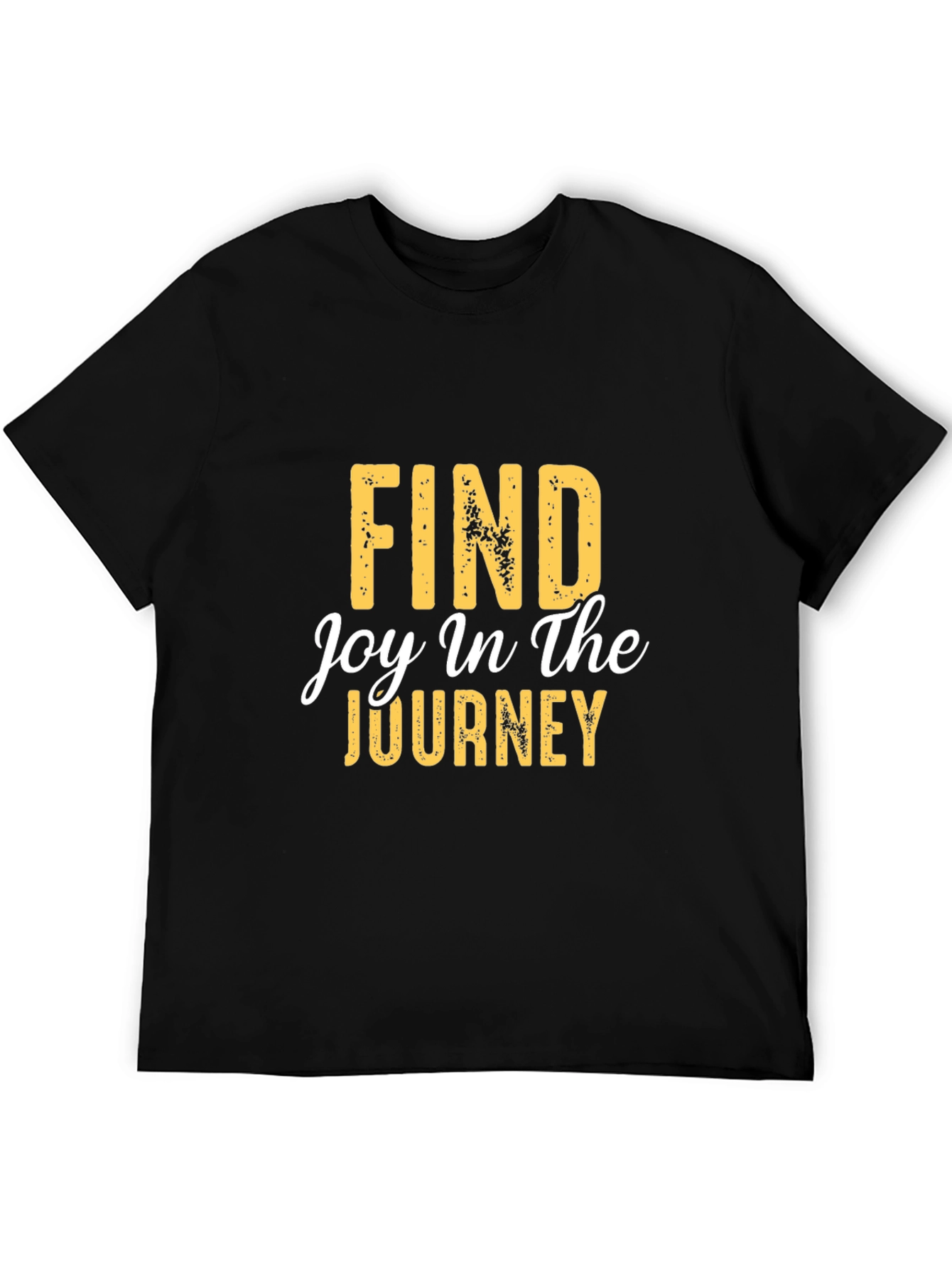 Black Find Joy in the Journey Graphic Tee view 5
