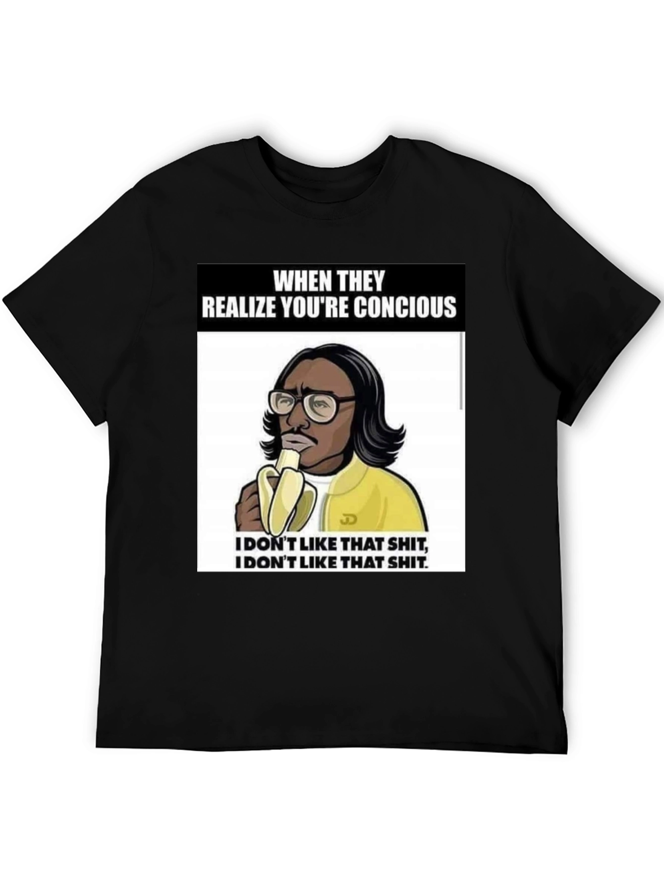 Black Conscious Banana T-Shirt view 5