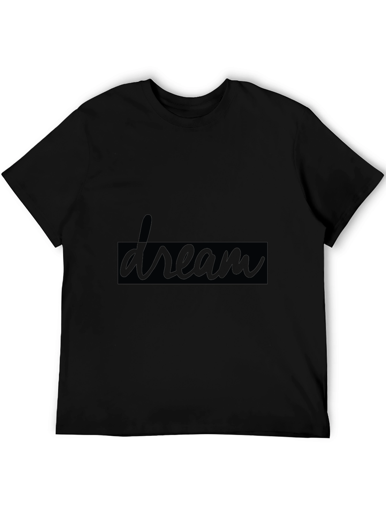 Black Dream Graphic Black T-Shirt view 5