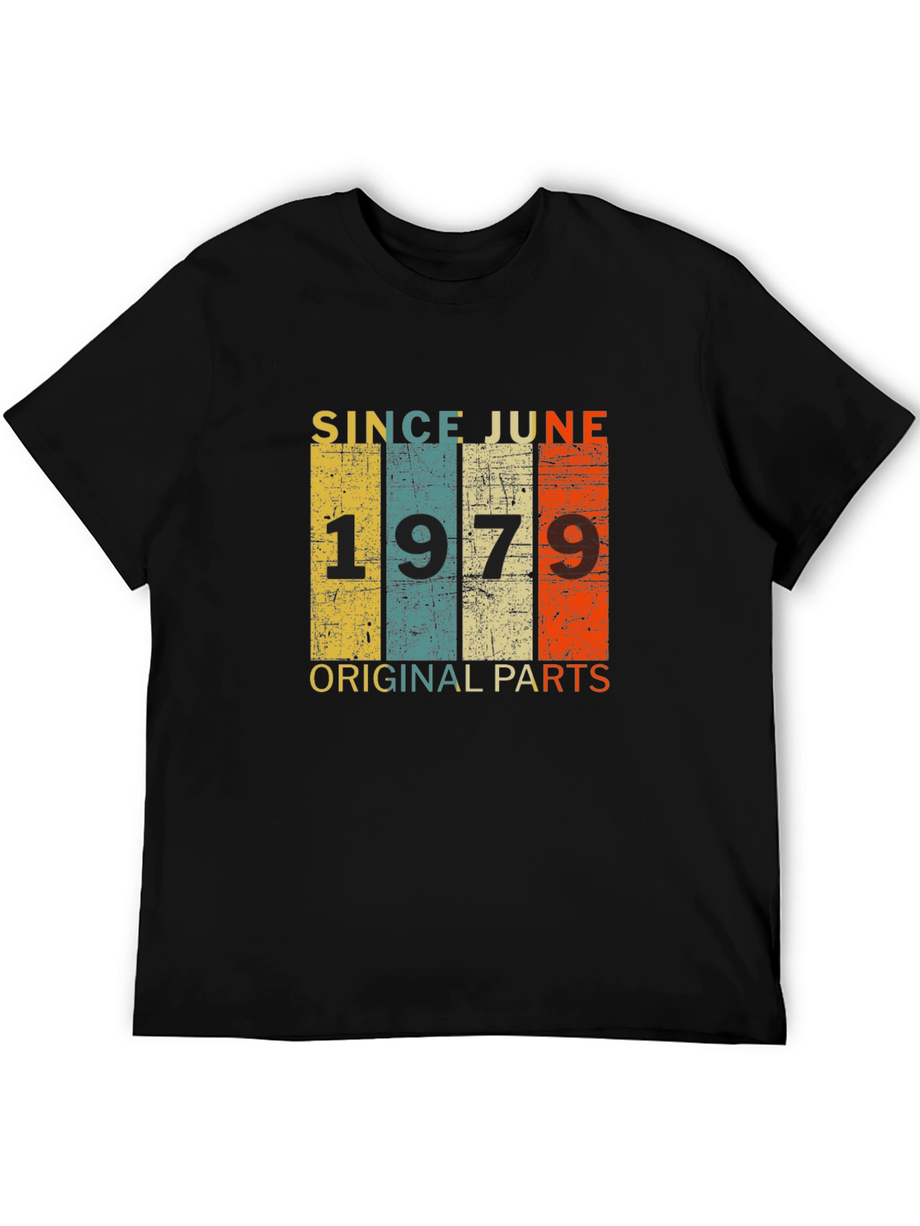 Black Since June 1979 Original Parts Black Graphic Tee view 5