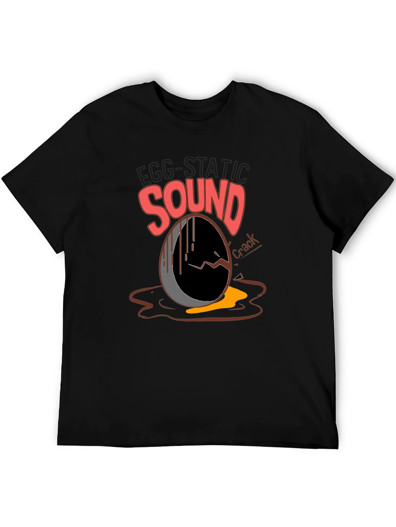 Black Egg-Static Sound T-Shirt view 5