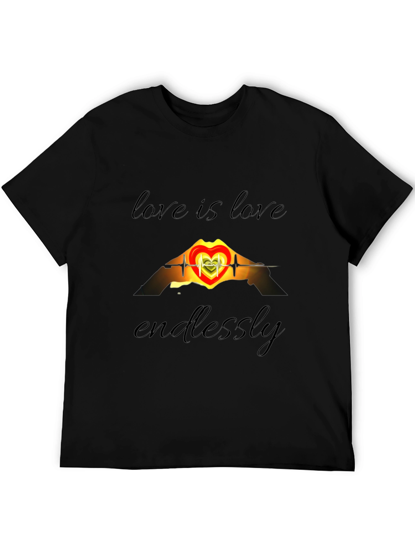 Black Love is Love T-Shirt view 5