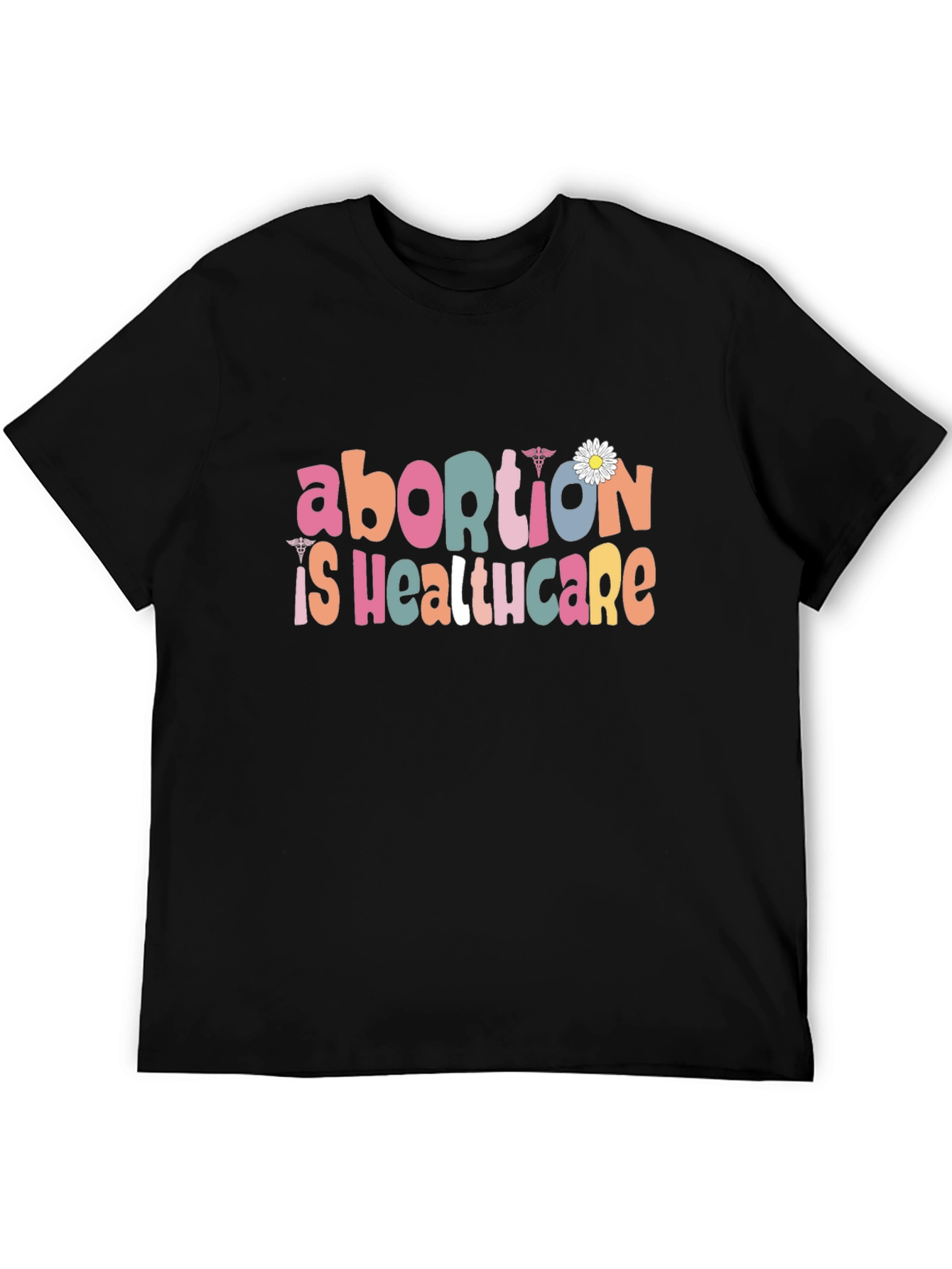 Black Abortion is Healthcare T-Shirt - Pro Choice Tee view 5