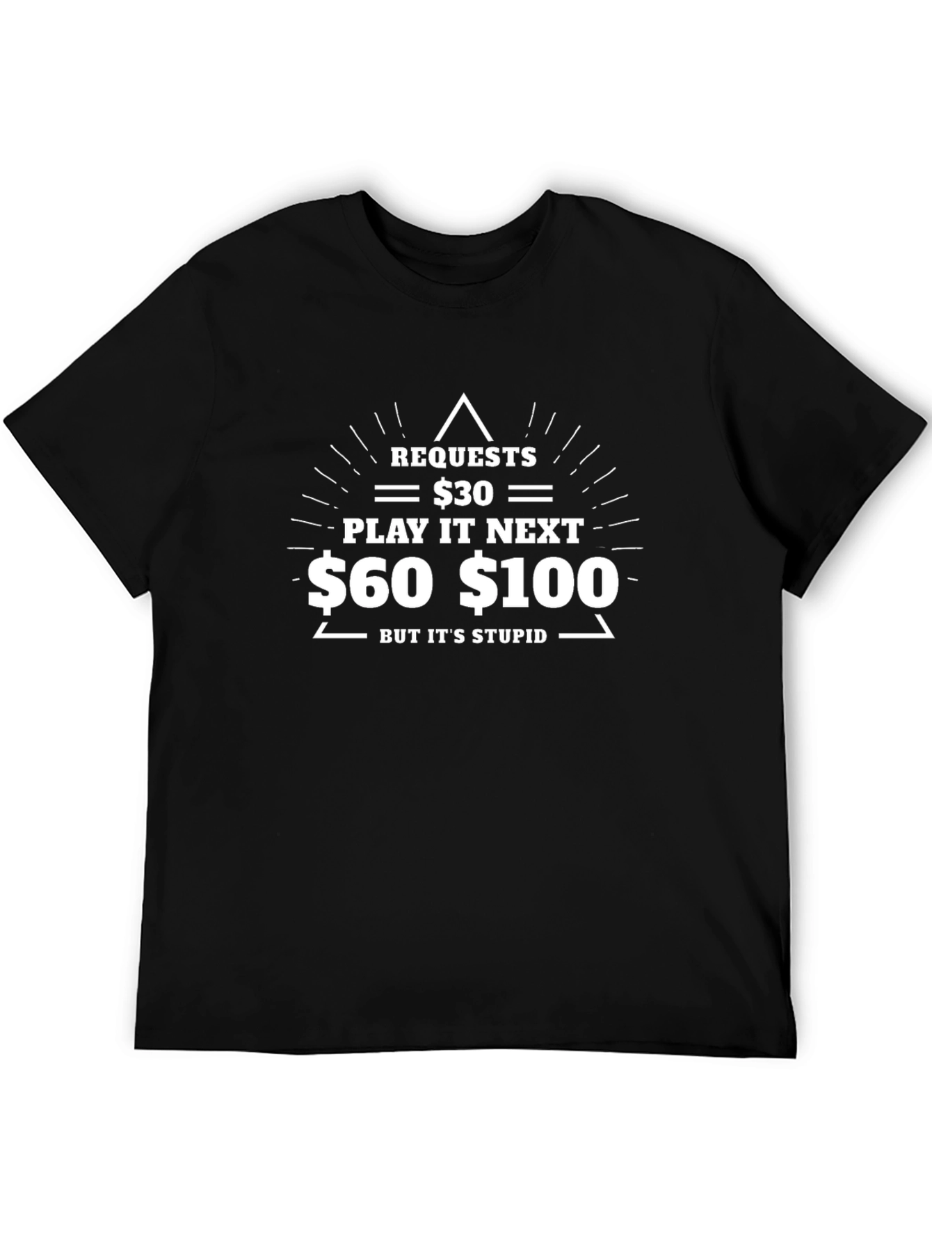 Black Requests $30 Play It Next Graphic T-Shirt view 5
