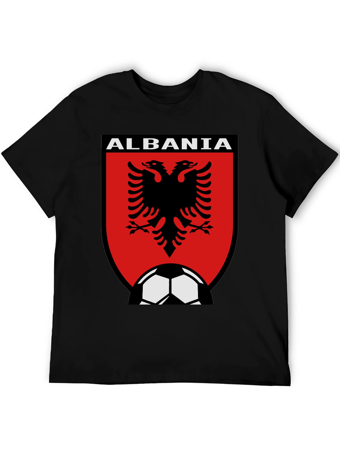 Albania Soccer T-Shirt | Double Headed Eagle - 5