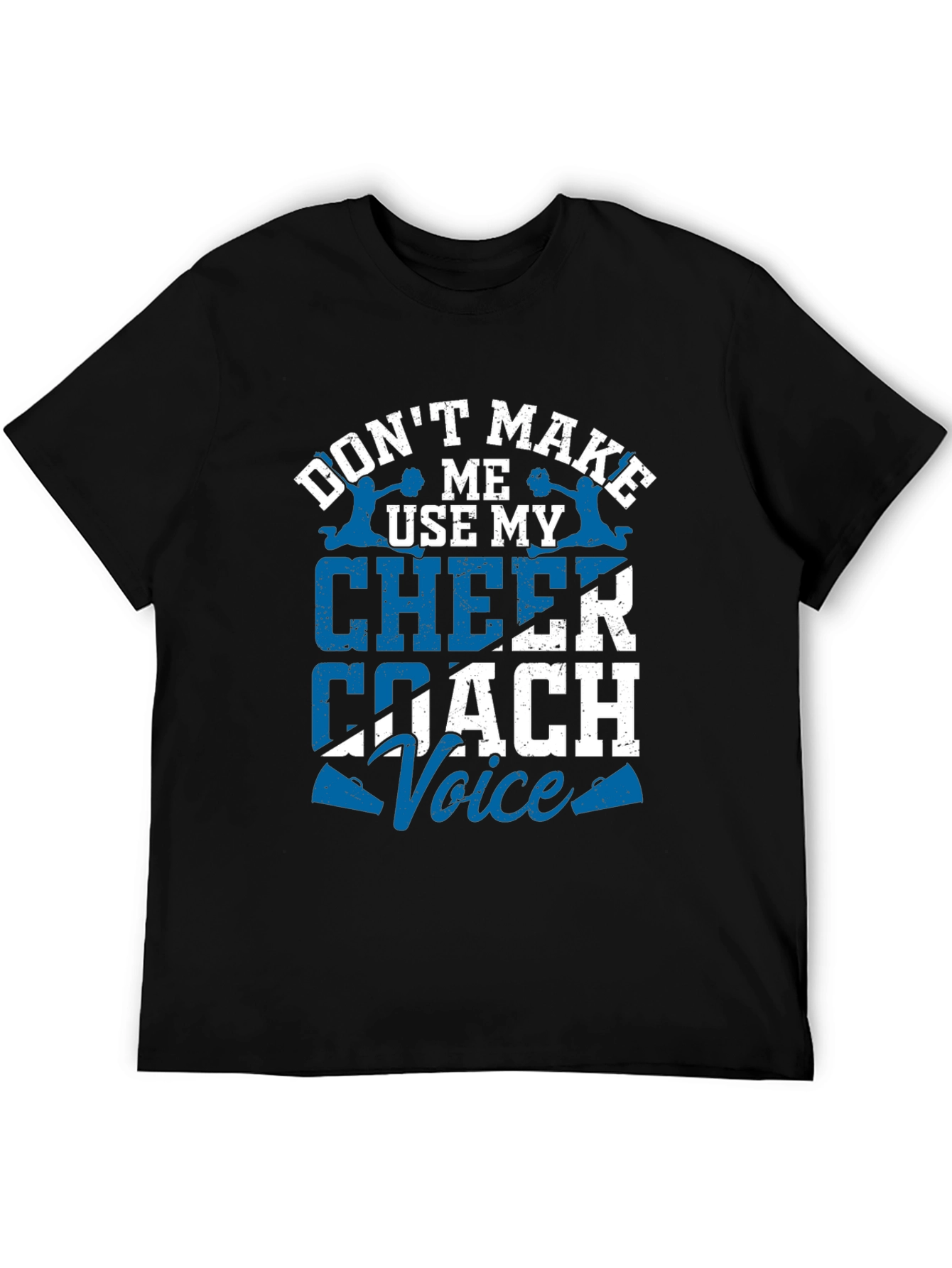 Black Cheer Coach Voice T-Shirt view 5