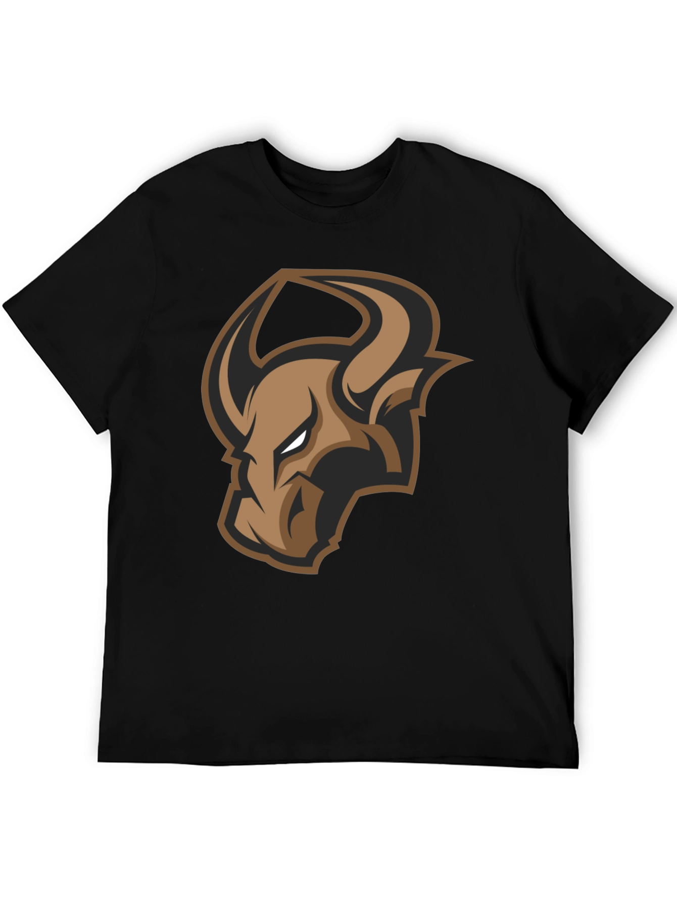 Black Bull Logo Graphic Tee - Black view 5