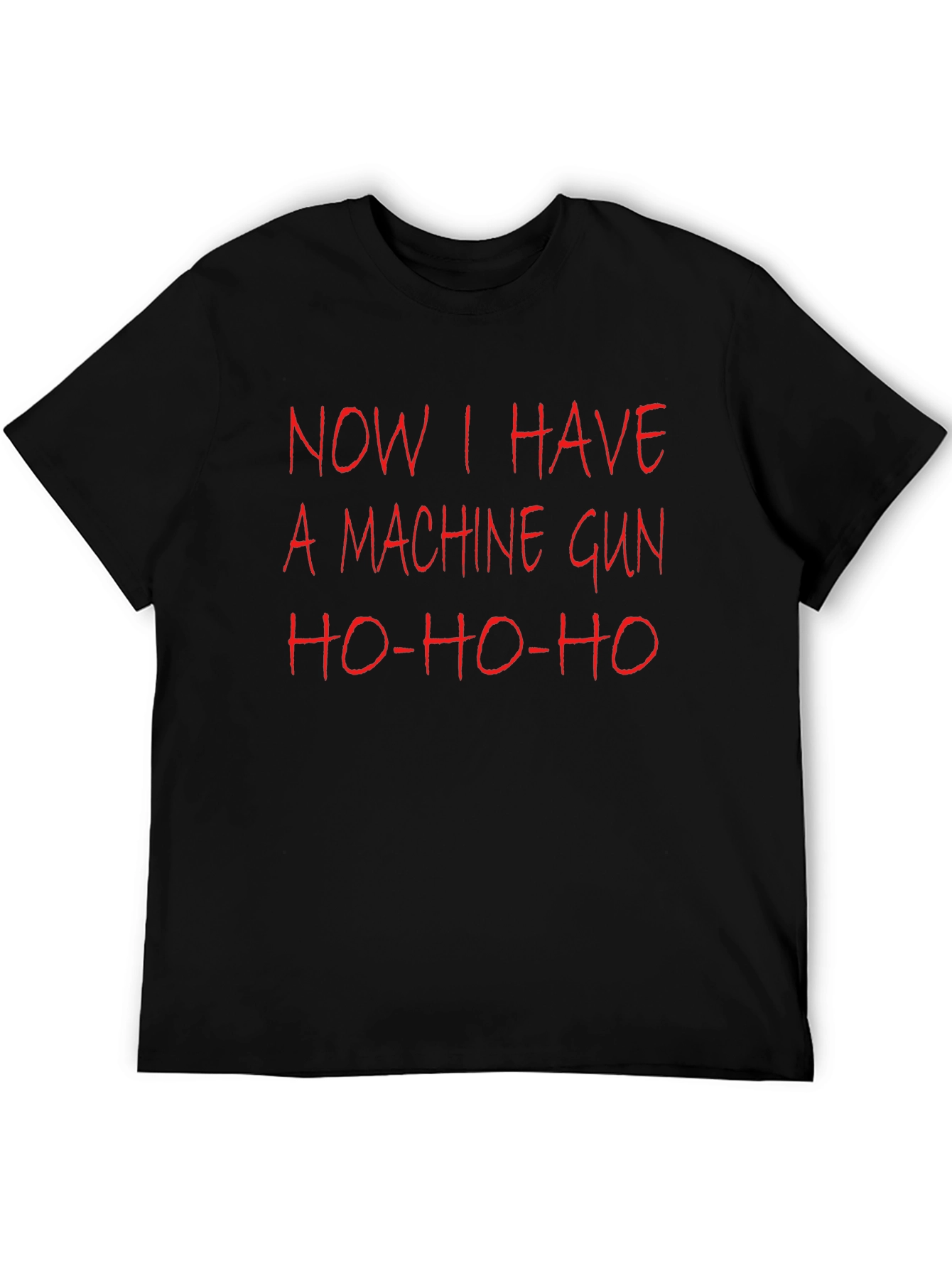Black Die Hard Inspired Christmas T-Shirt view 5