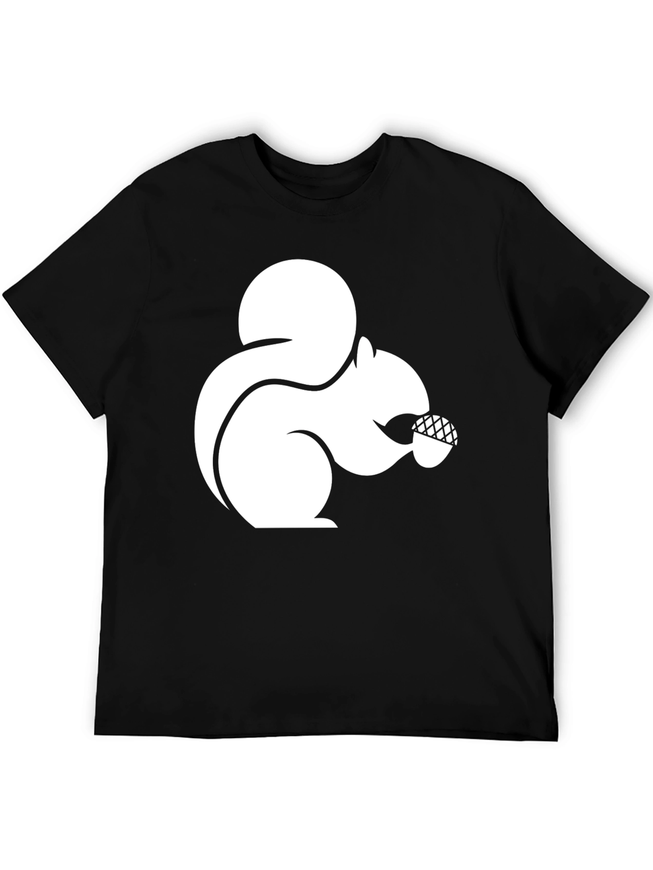 Black Squirrel Nut T-Shirt - Graphic Tee for Animal Lovers view 5