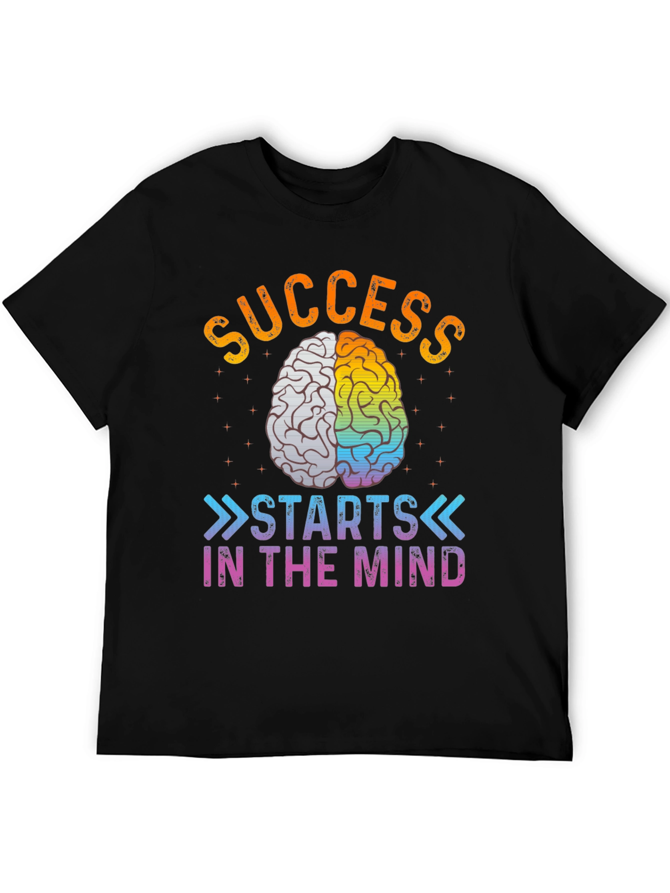 Black Success Starts In The Mind T-Shirt view 5