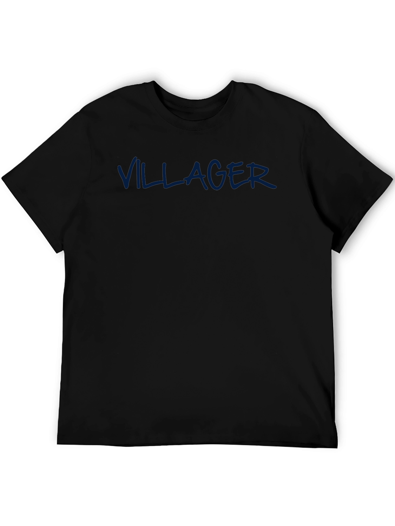 Black Villager Graphic Tee - Classic Style, Comfortable Fit view 5