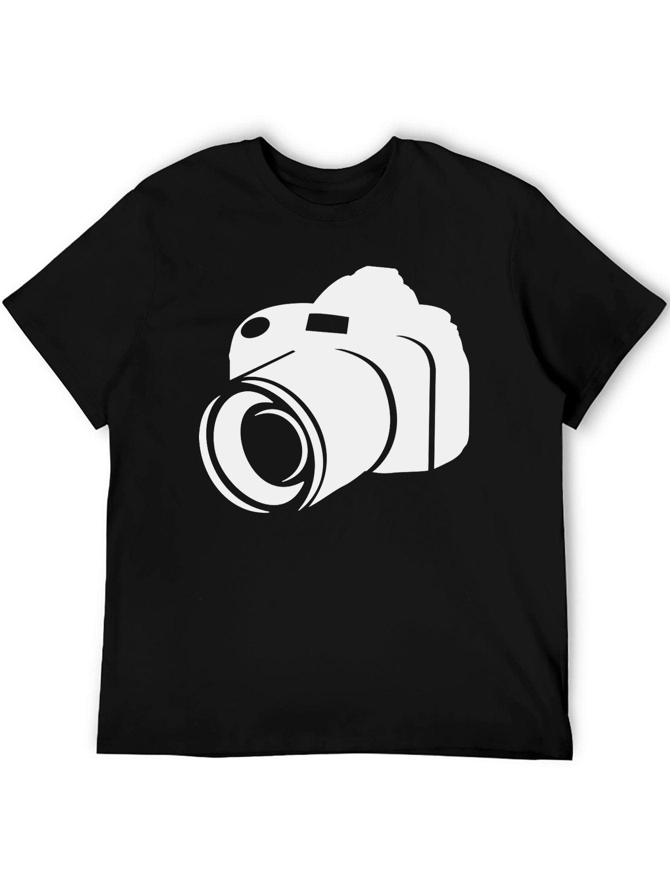 Black Camera Graphic Tee - Photographer Gift view 5