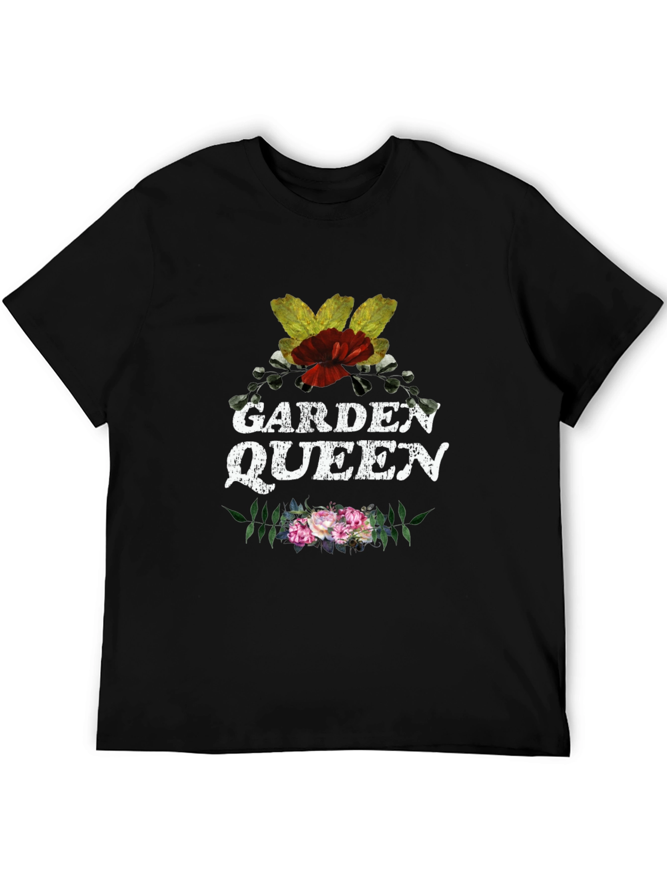Black Garden Queen Graphic Tee view 5