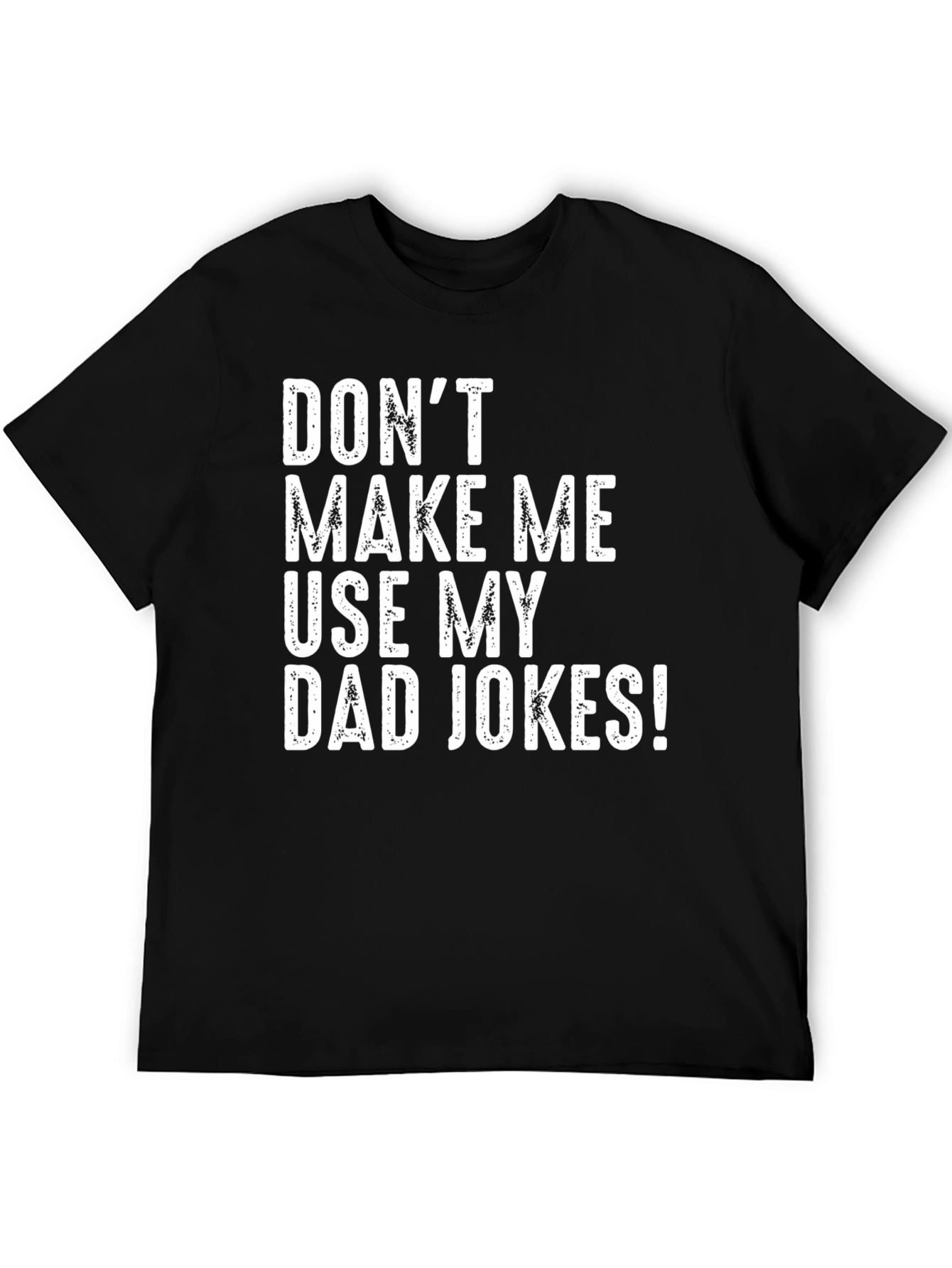 Black Dad Jokes T-Shirt - Funny Slogan Tee view 5