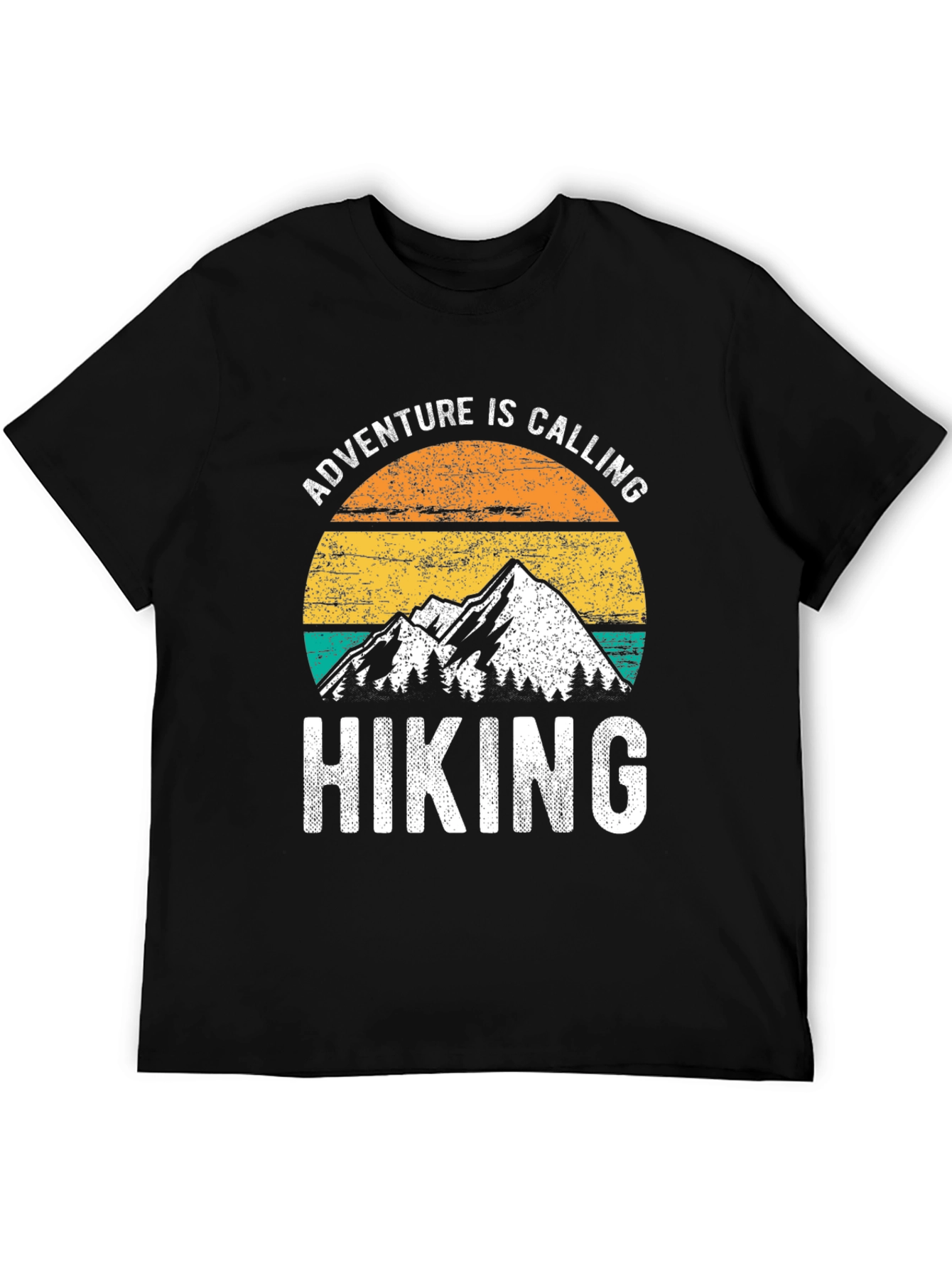 Black Adventure Hiking T-Shirt view 5