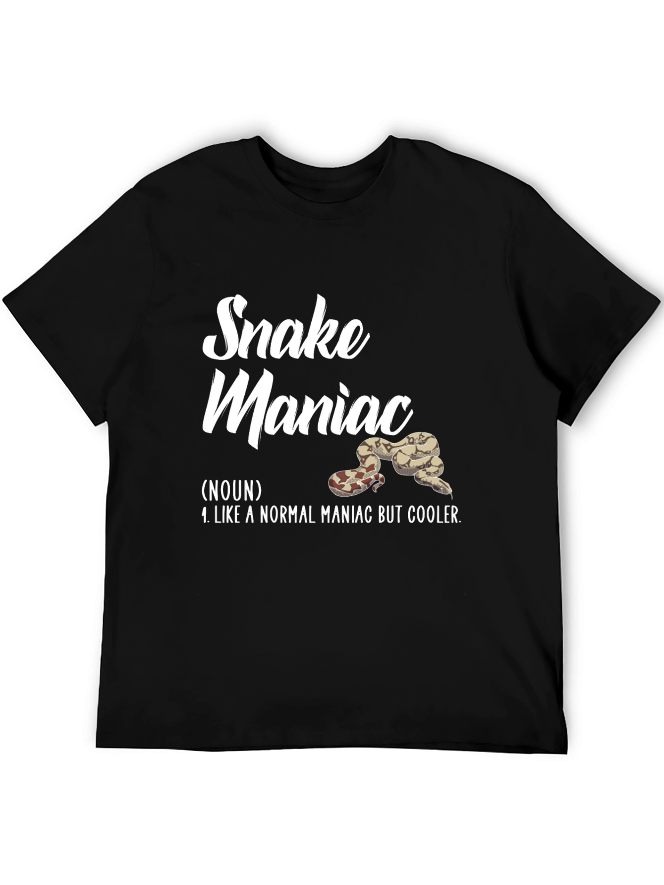 Black Snake Maniac Graphic Tee view 5