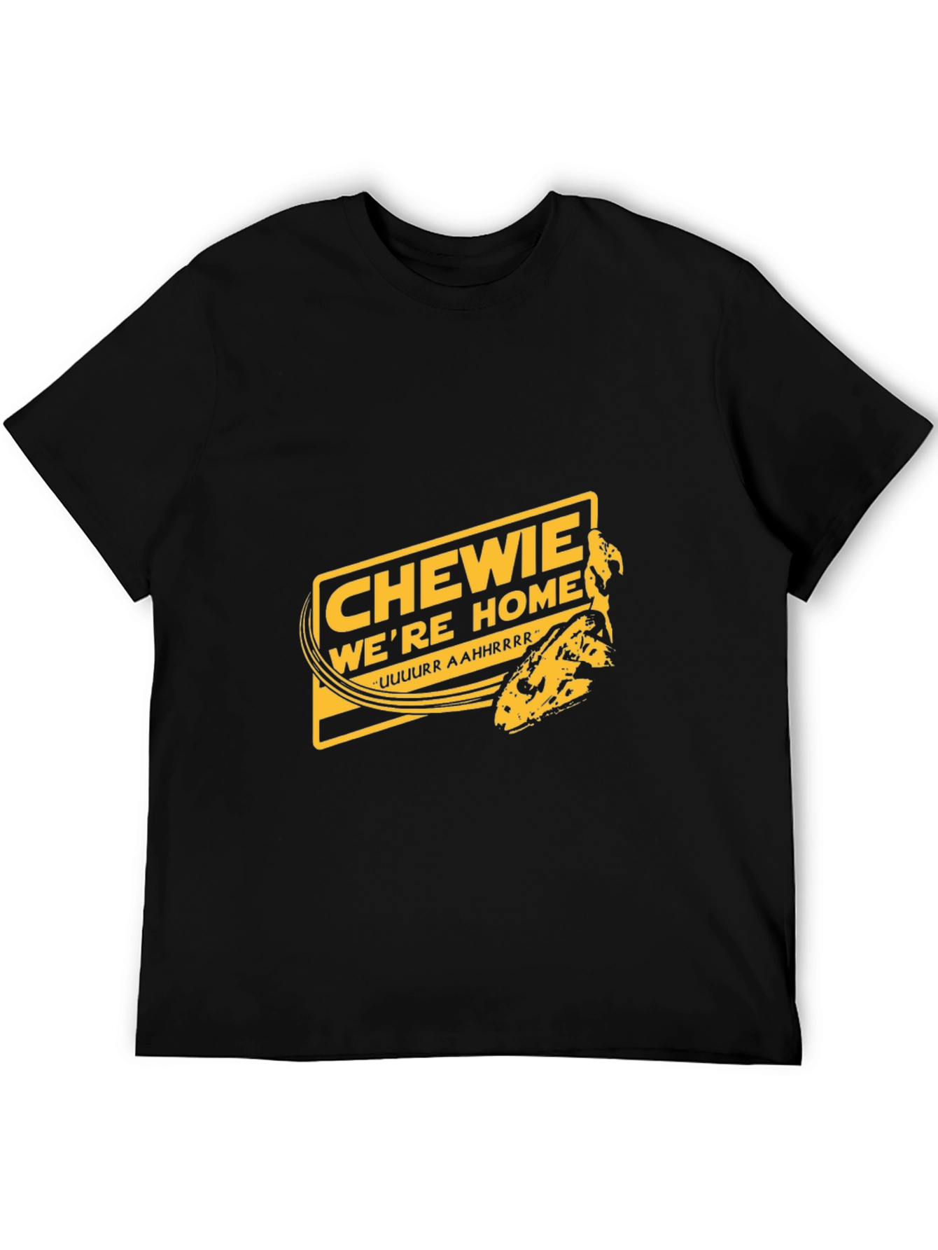 Black Chewie We're Home Black T-Shirt view 5