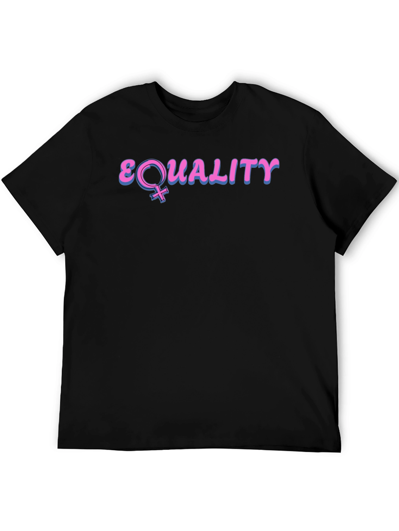 Black Equality T-Shirt Feminist Symbol Tee view 5