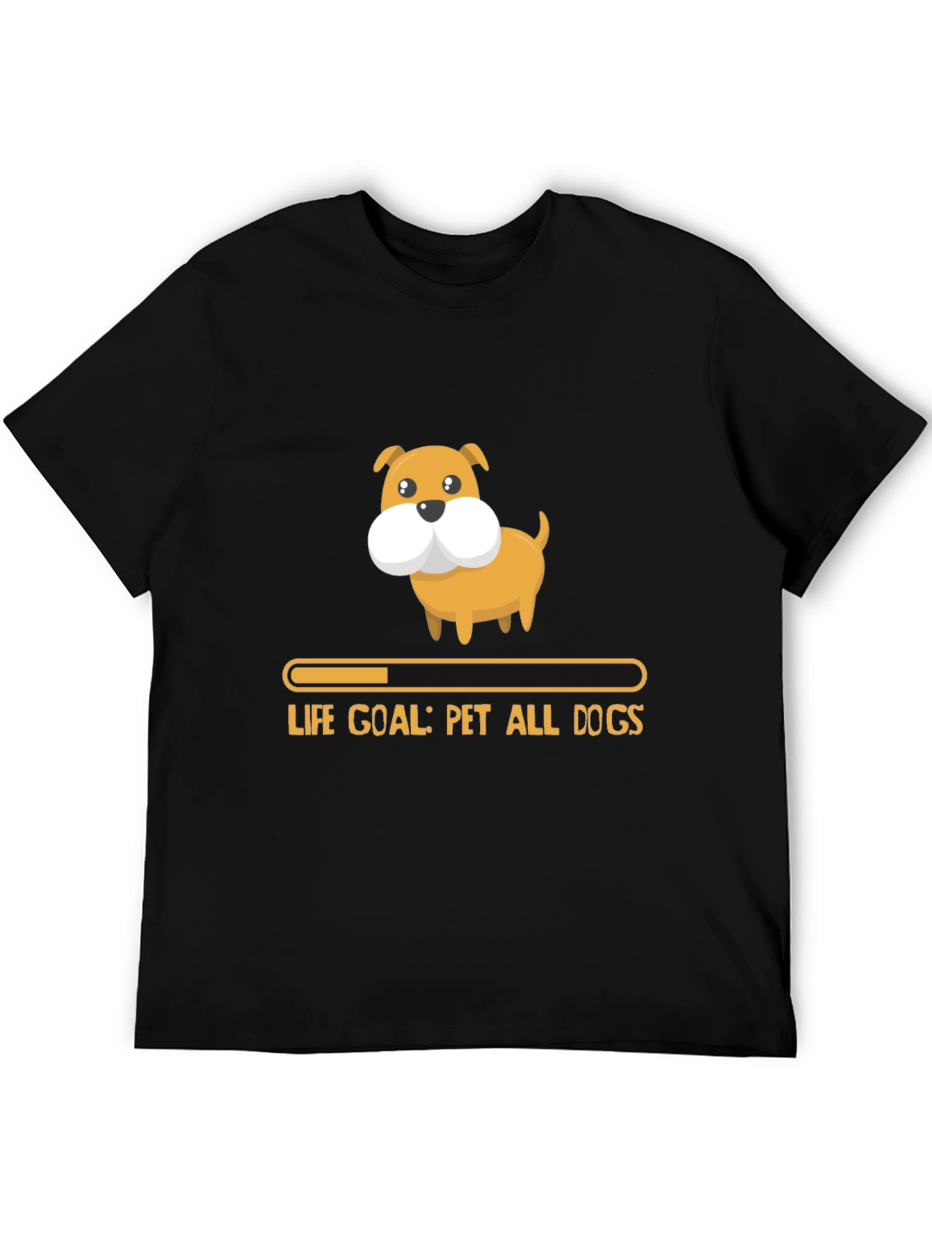 Black Pet All Dogs T-Shirt - Funny Dog Lover Tee view 5