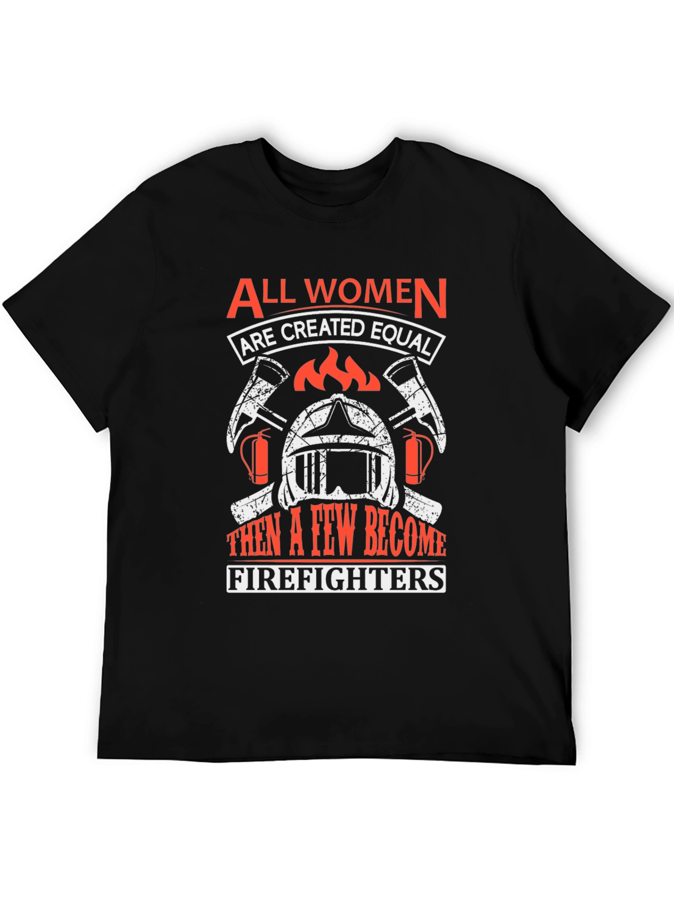 Black Women Firefighters T-Shirt view 5