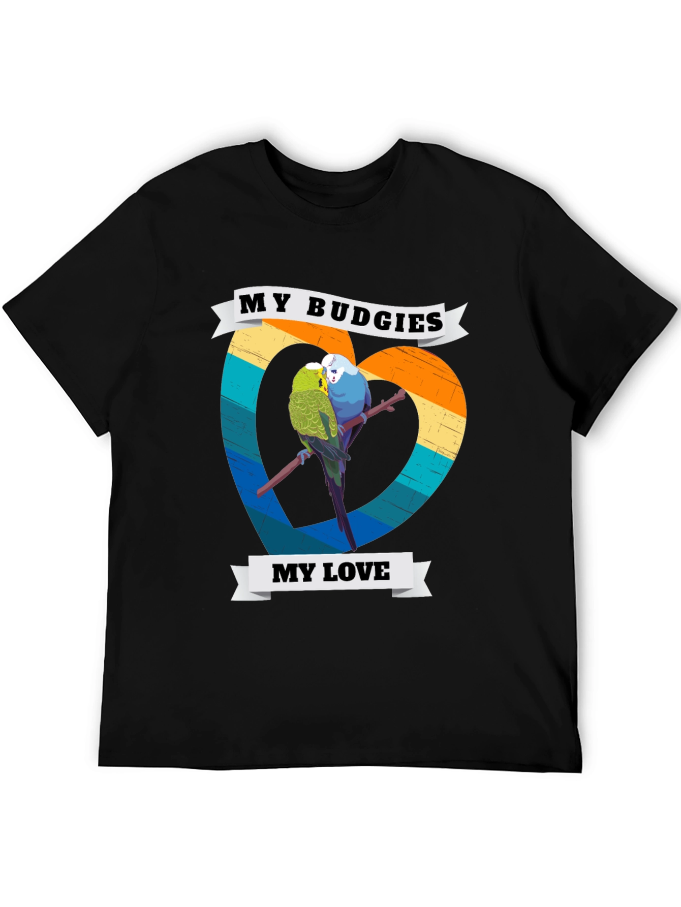 My Budgies My Love T-Shirt - Cute Bird Lover Tee - 5