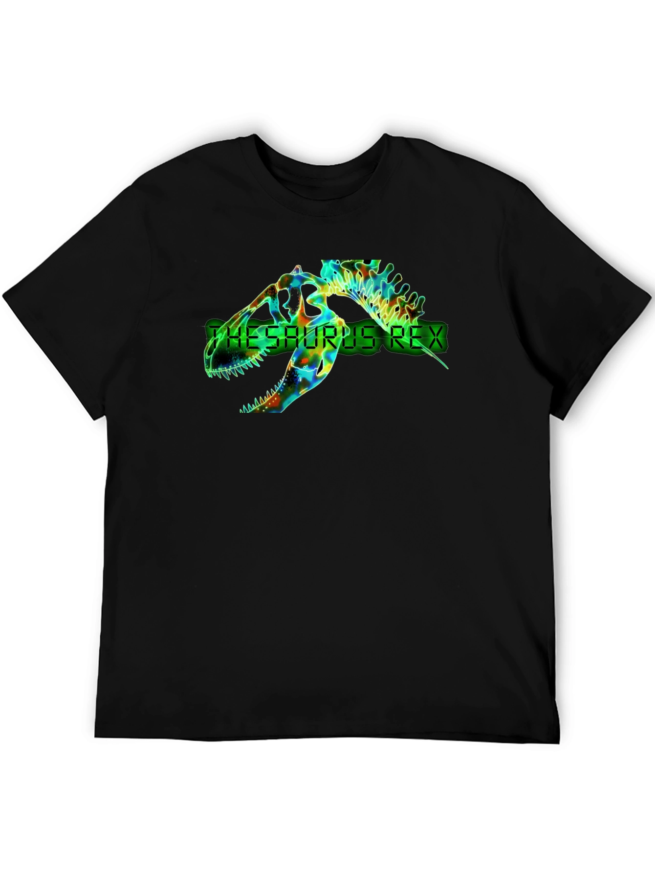 Black Thesaurus Rex Graphic T-Shirt - Black view 5