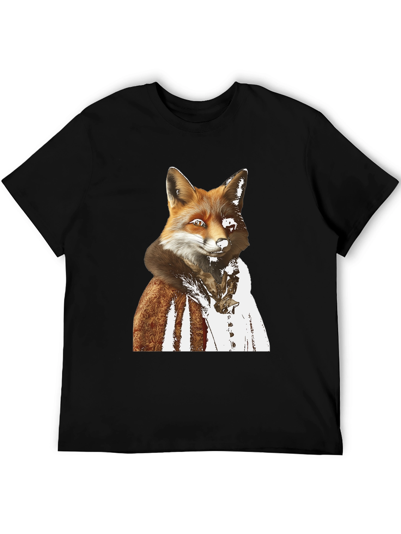 Black Fox Gentleman Graphic T-Shirt view 5